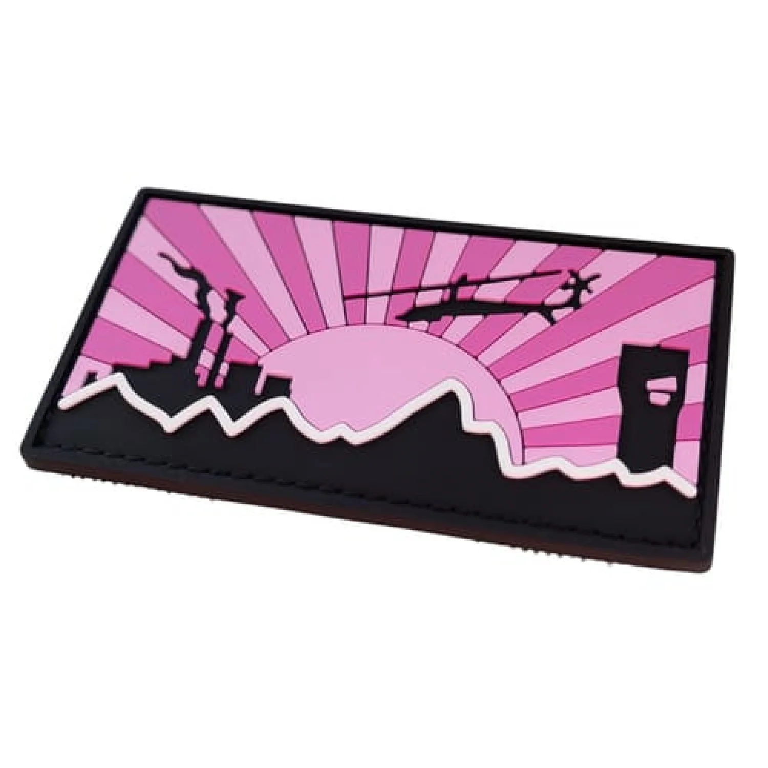 ПВХ Патч (шеврон) "Схід" рожевий