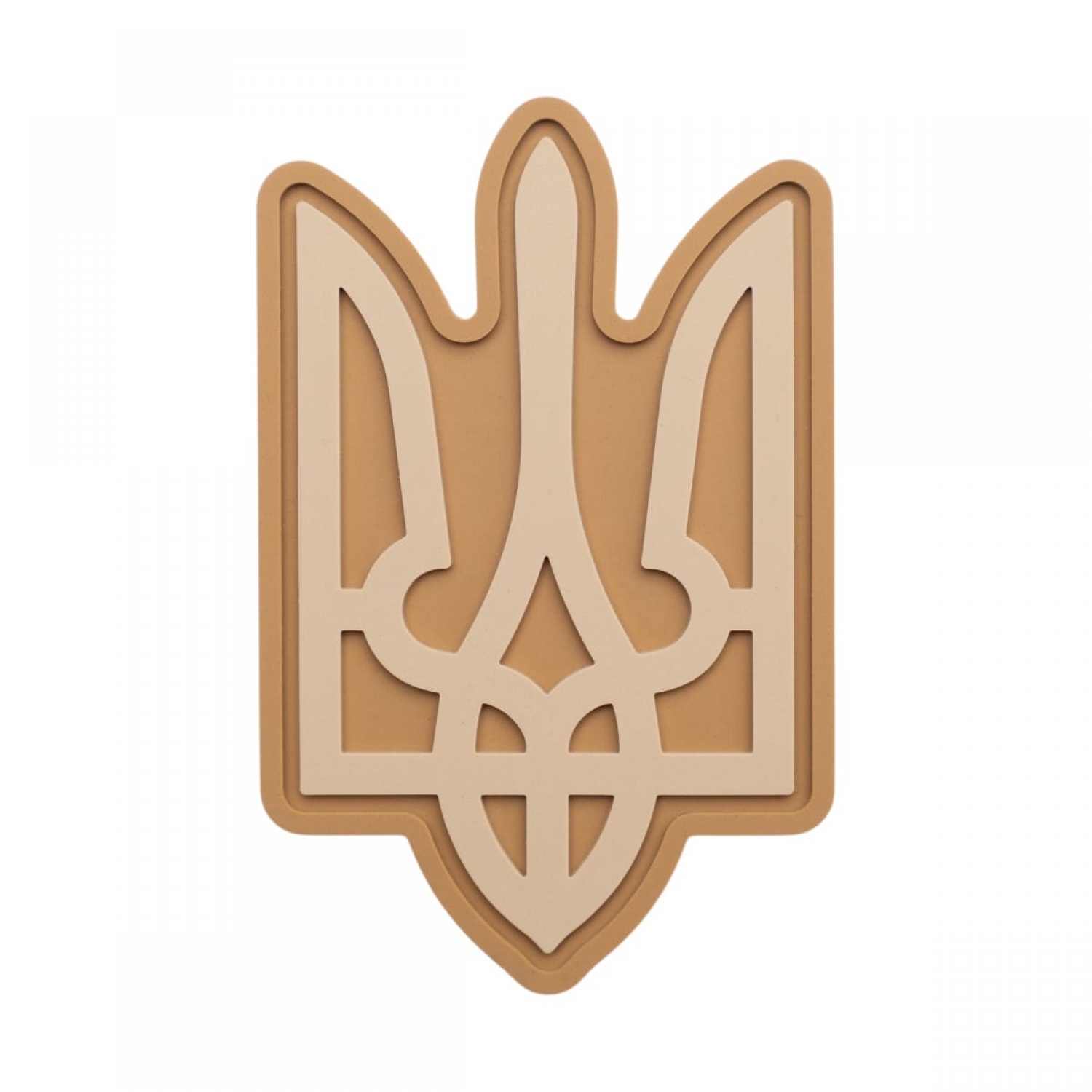 ПВХ Патч (шеврон) "Герб" фигурный койот