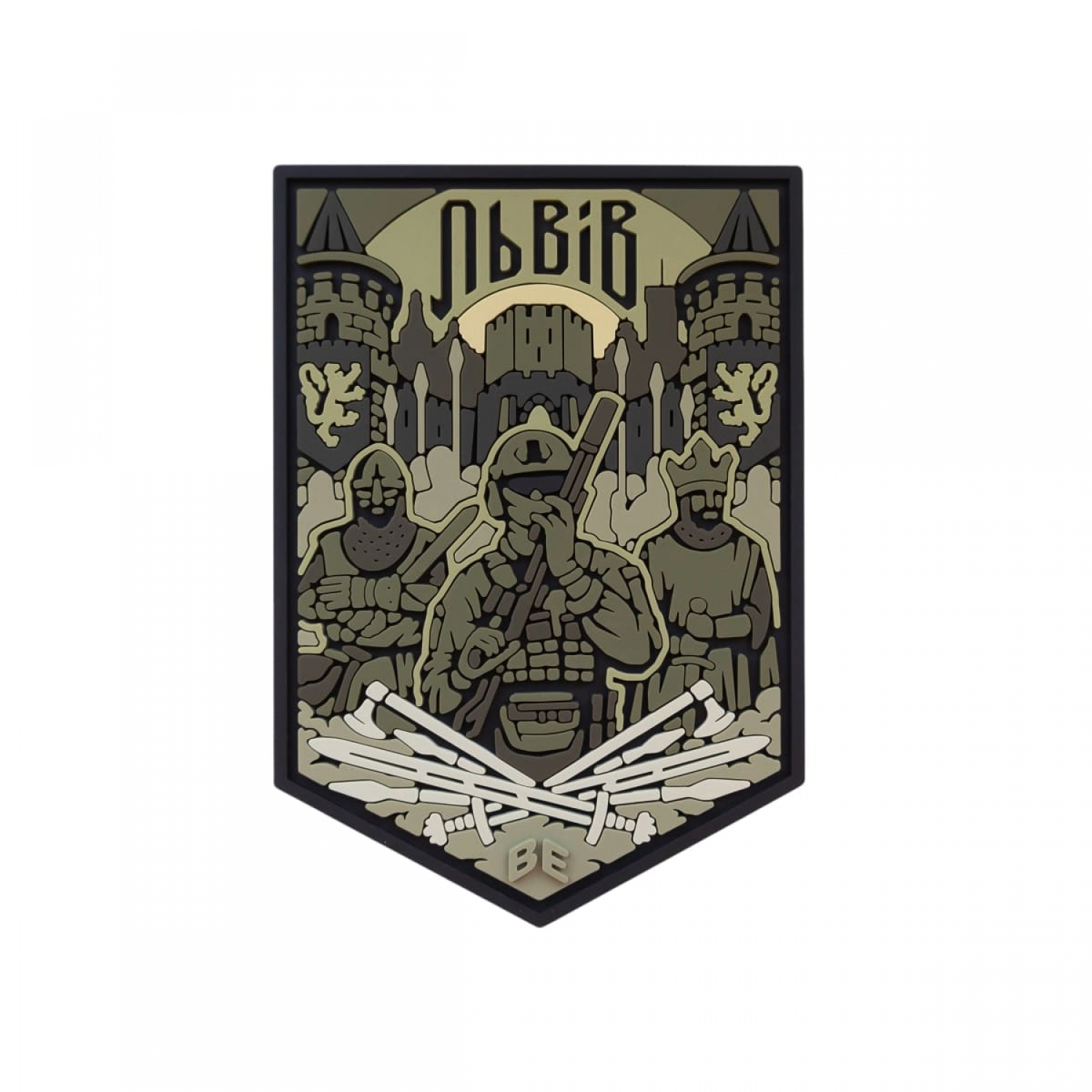 ПВХ Патч (шеврон) "Львів"олива