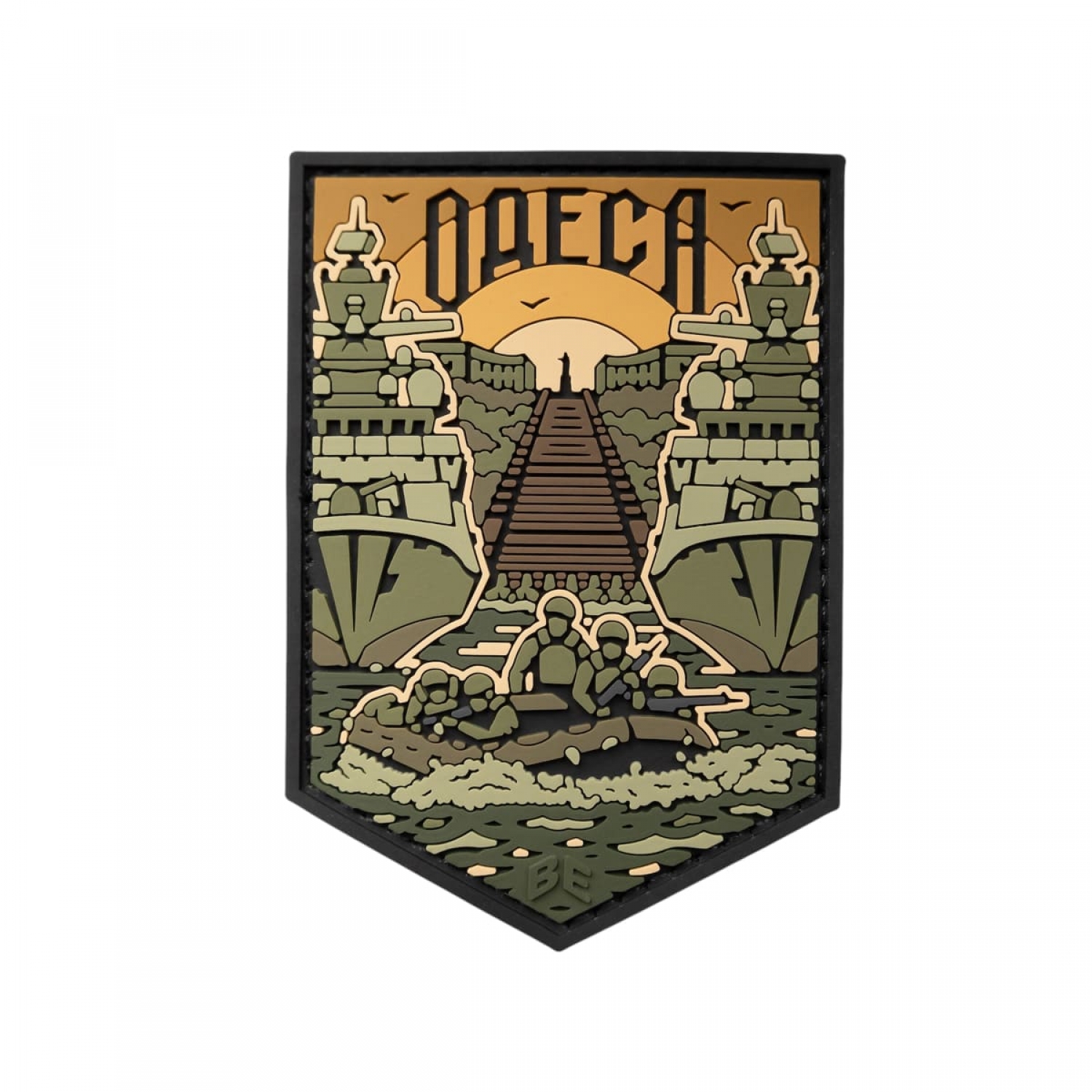 ПВХ Патч (шеврон) "Одеса" олива
