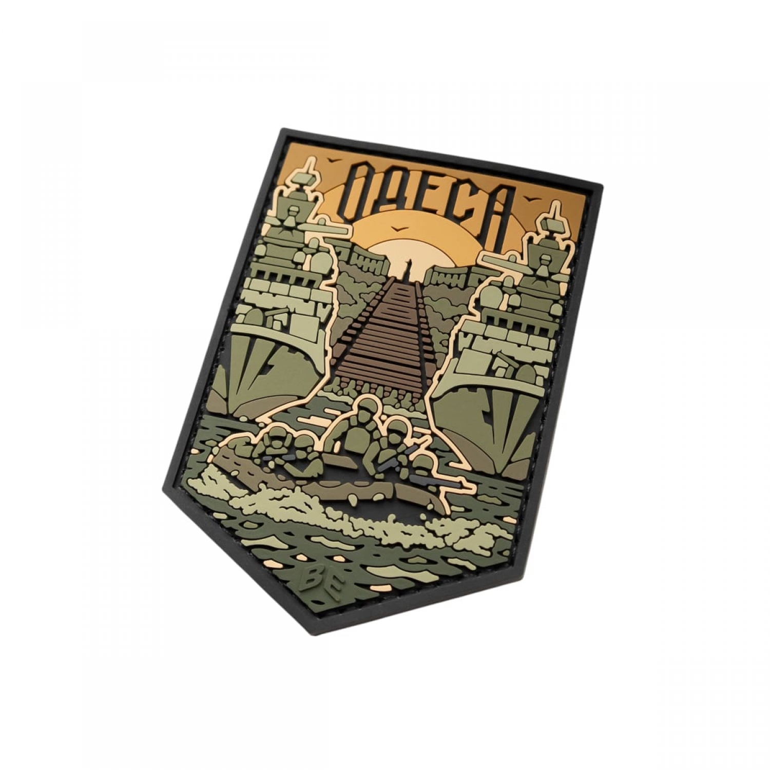 ПВХ Патч (шеврон) "Одеса" олива