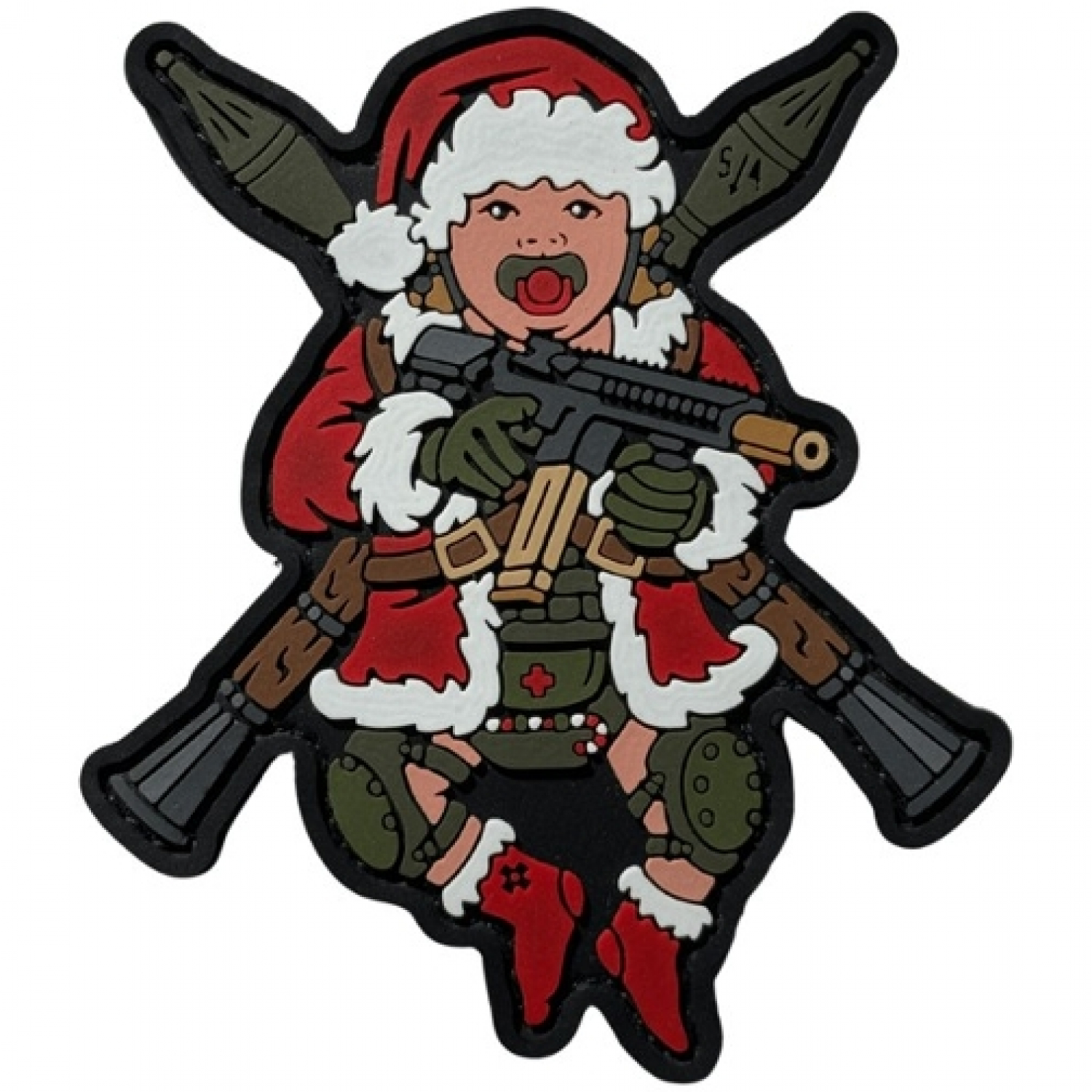 ПВХ патч "МАЛЫШ НОВОГОДНИЙ"