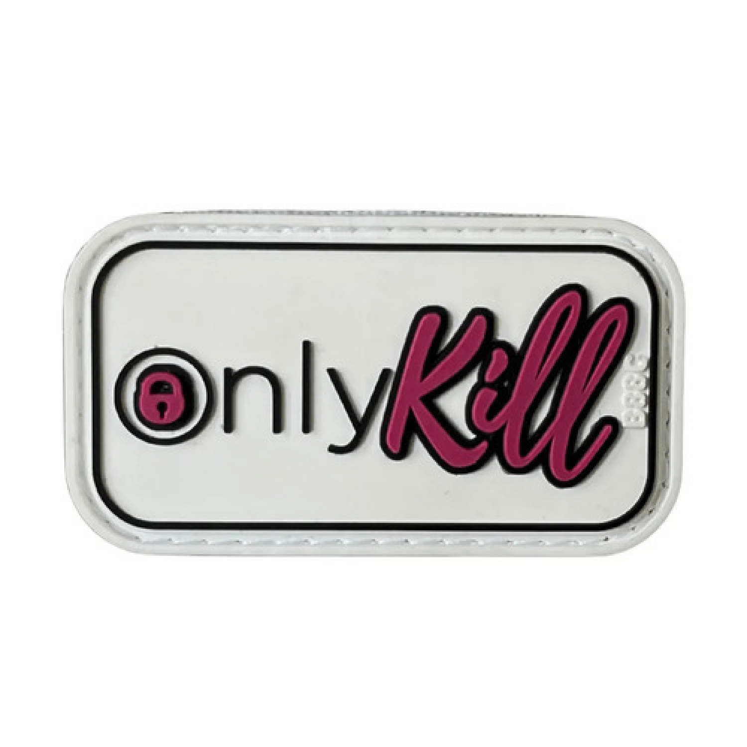 ПВХ патч "ONLYKILL" pink