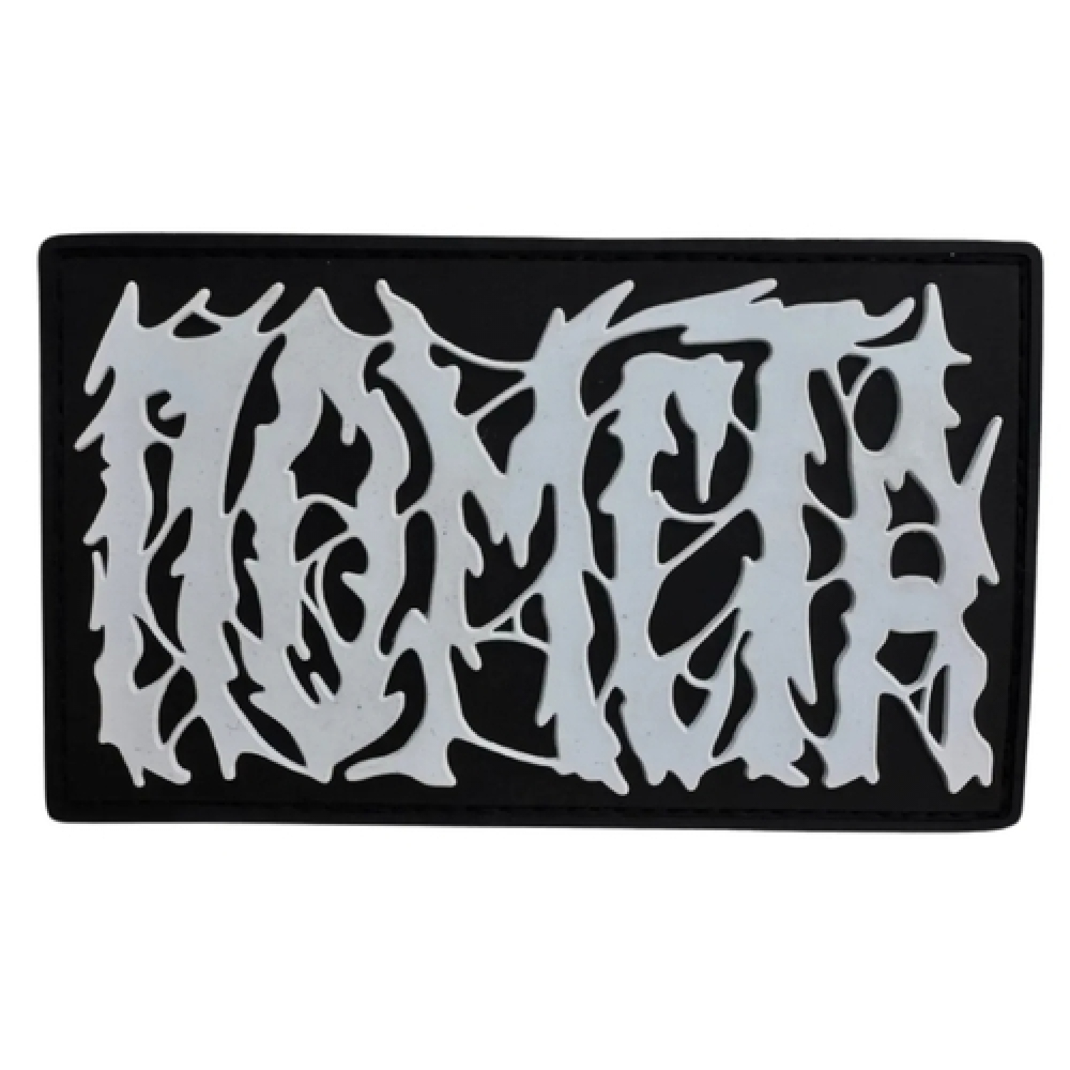 ПВХ патч "ПОМСТА" білий