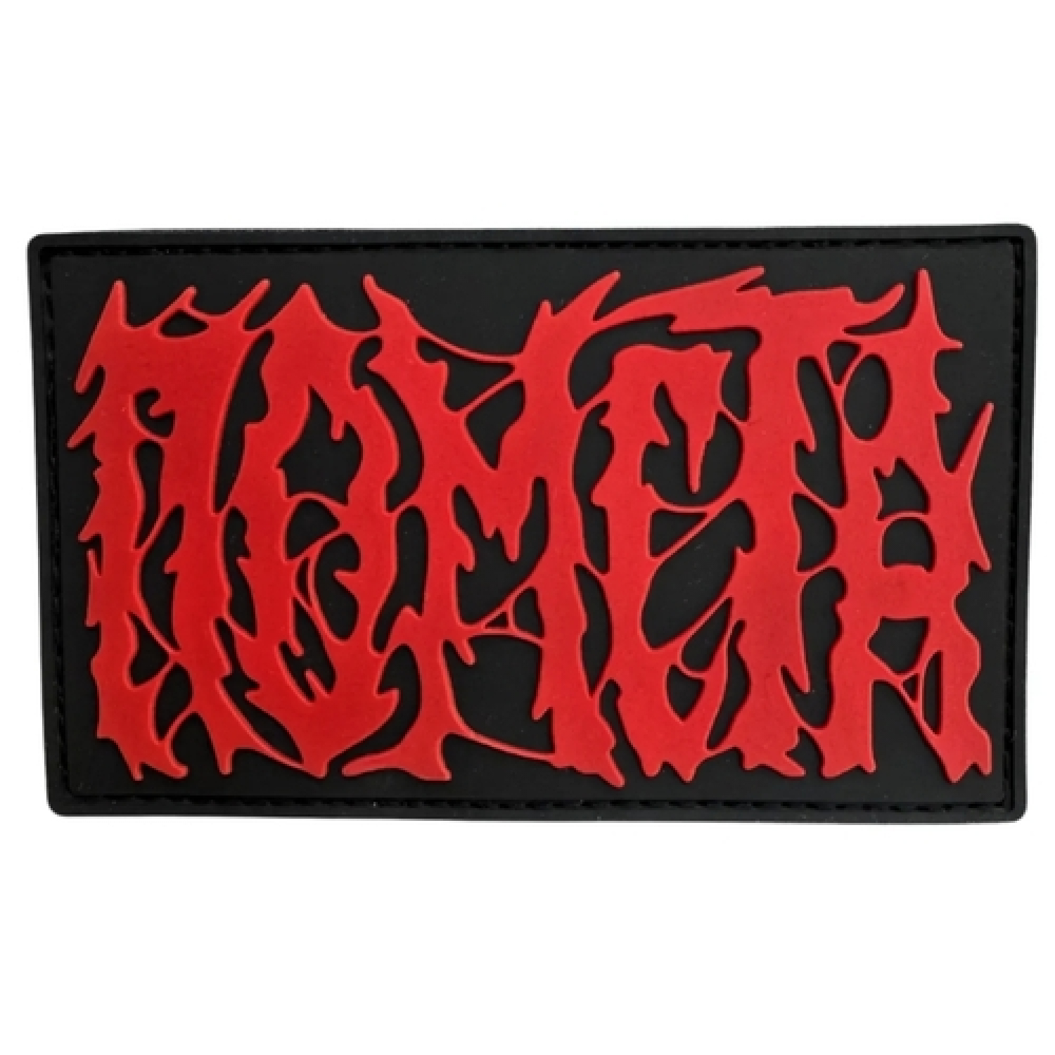 ПВХ патч "ПОМСТА" червоний