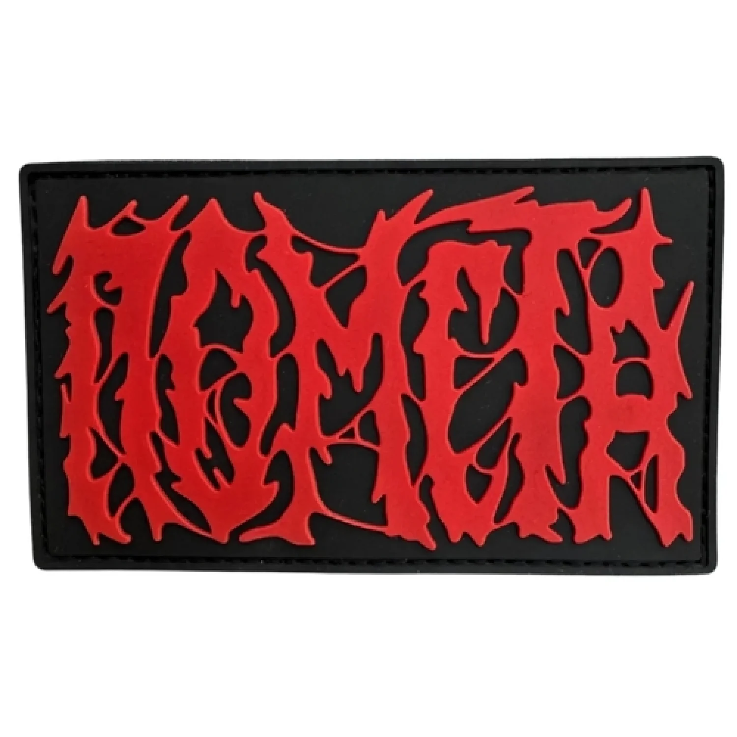 ПВХ патч "ПОМСТА" червоний