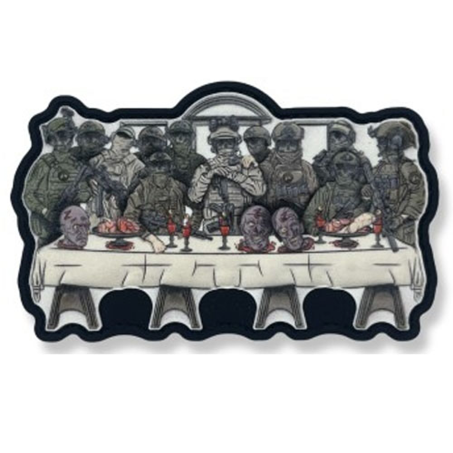 ПВХ патч "SECRET FEAST"