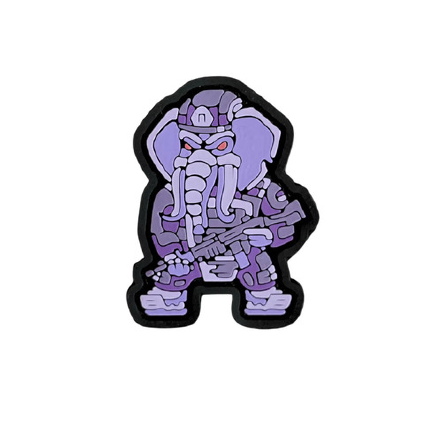 ПВХ патч Слон FM "Mini" фіолетовий