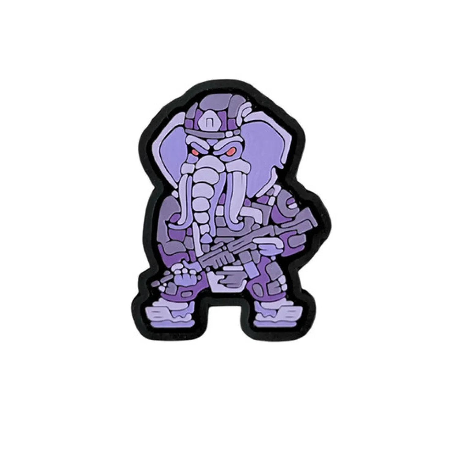 ПВХ патч Слон FM "Mini" фіолетовий