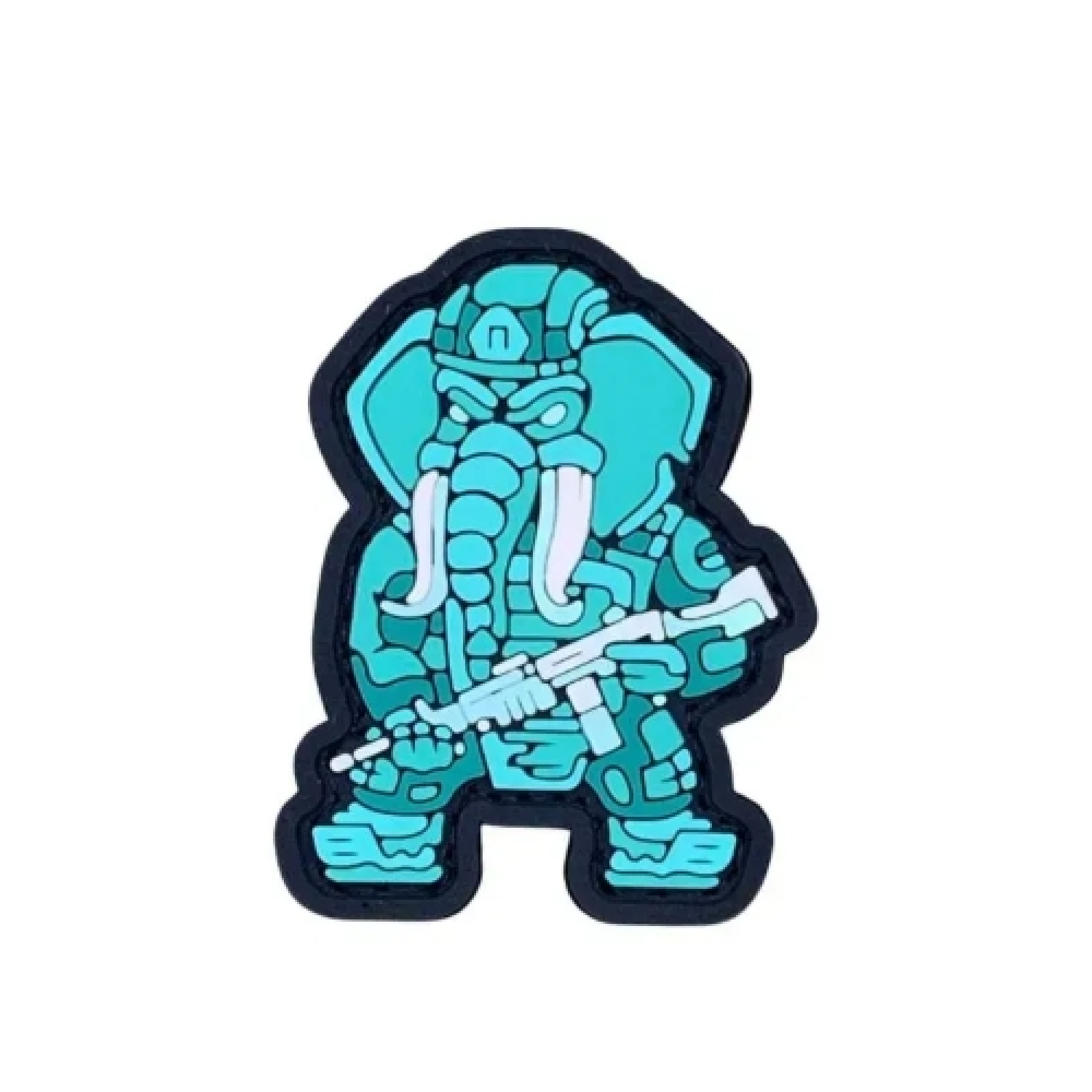 ПВХ патч СЛОН FM "MINI" тіфані