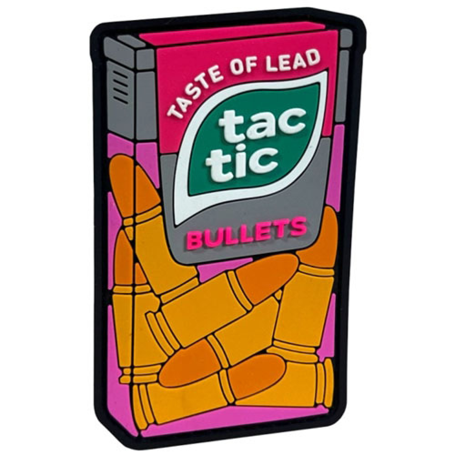 ПВХ патч "TACTIC" розовый