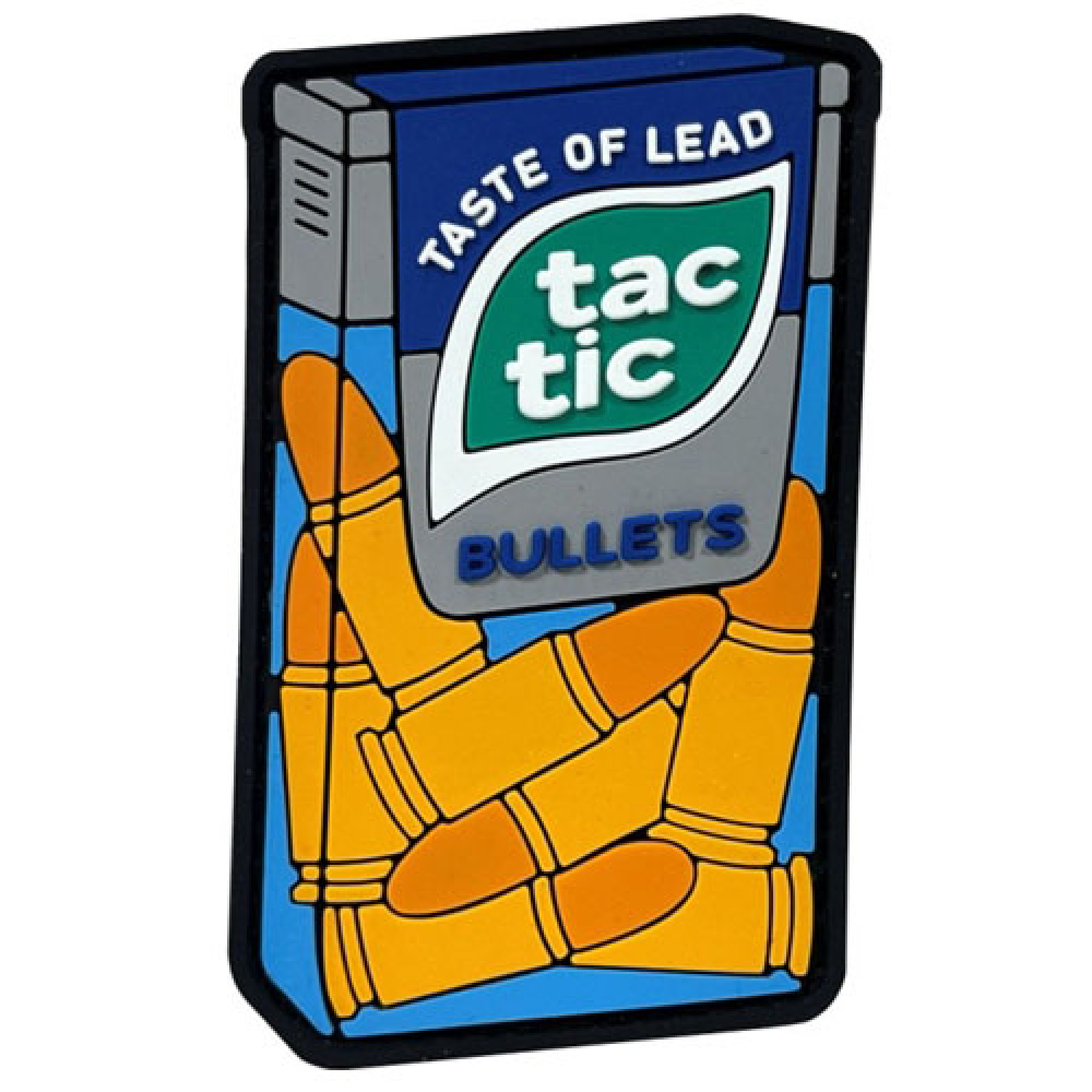 ПВХ патч "TACTIC" синий