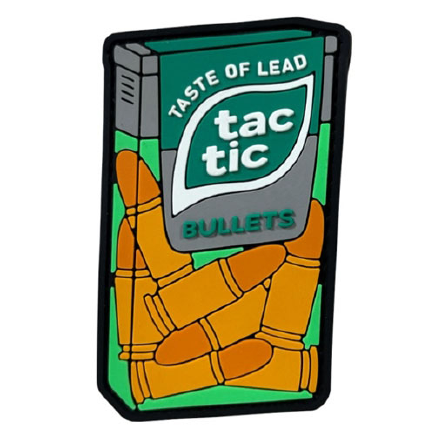 ПВХ патч "TACTIC" зеленый