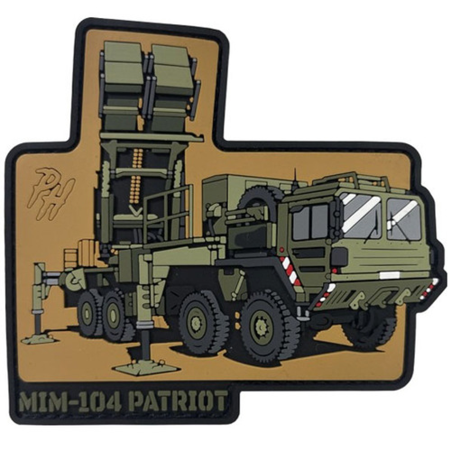 ПВХ Патч "Техніка MIM-104 Patriot"