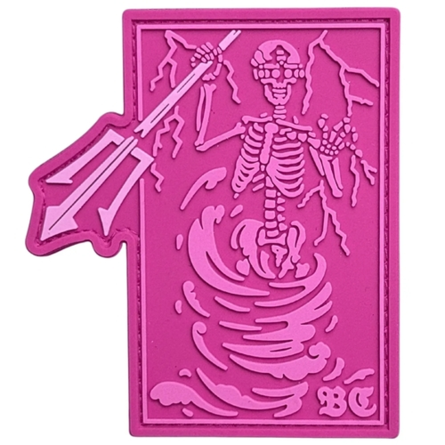 ПВХ патч "ВЫХОРЬ" розовый2