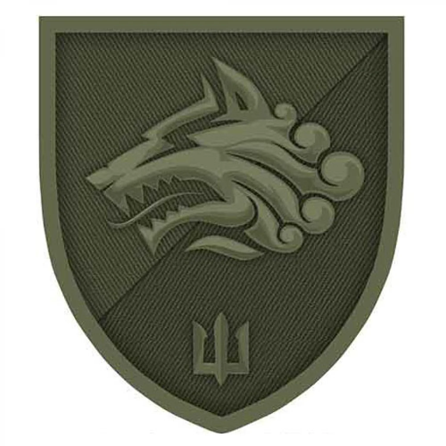 Шеврон 1-й отдельный батальон морской пехоты полевой