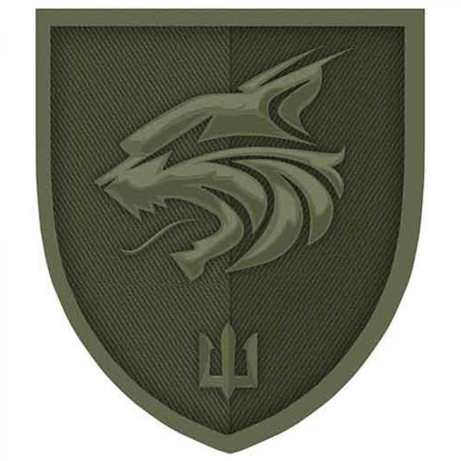 Шеврон 137-й окремий батальйон морської піхоти польовий об'ємний