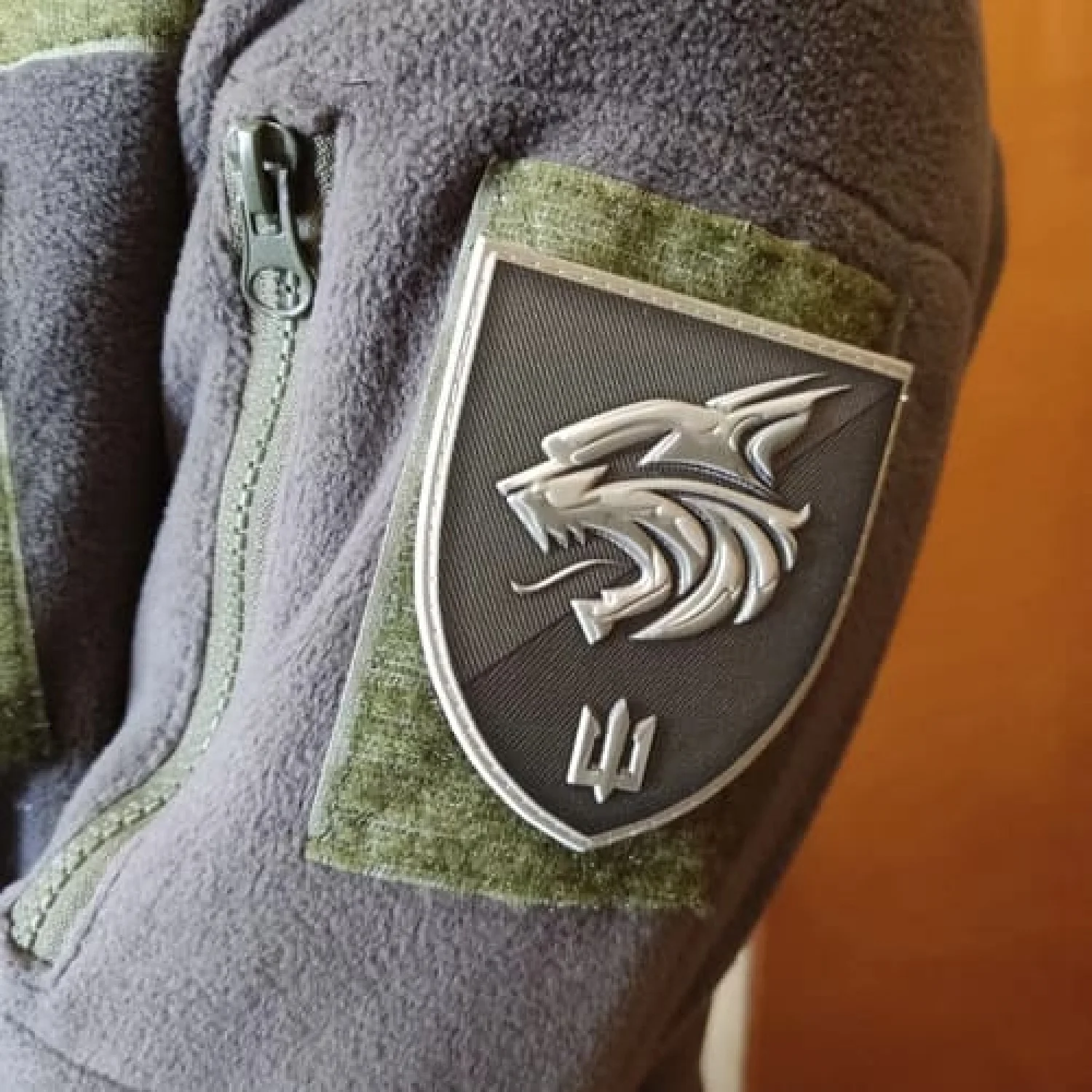 Шеврон 137-й окремий батальйон морської піхоти польовий об'ємний