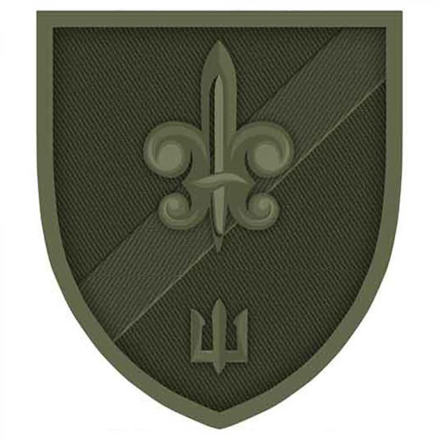 Шеврон 140-й окремий розвідувальний батальйон морської піхоти польовий