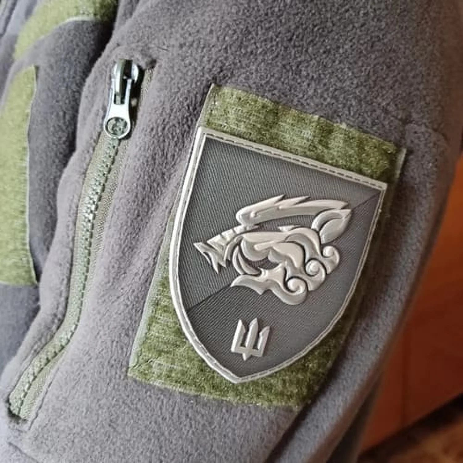 Шеврон 18-й отдельный батальон морской пехоты полевой