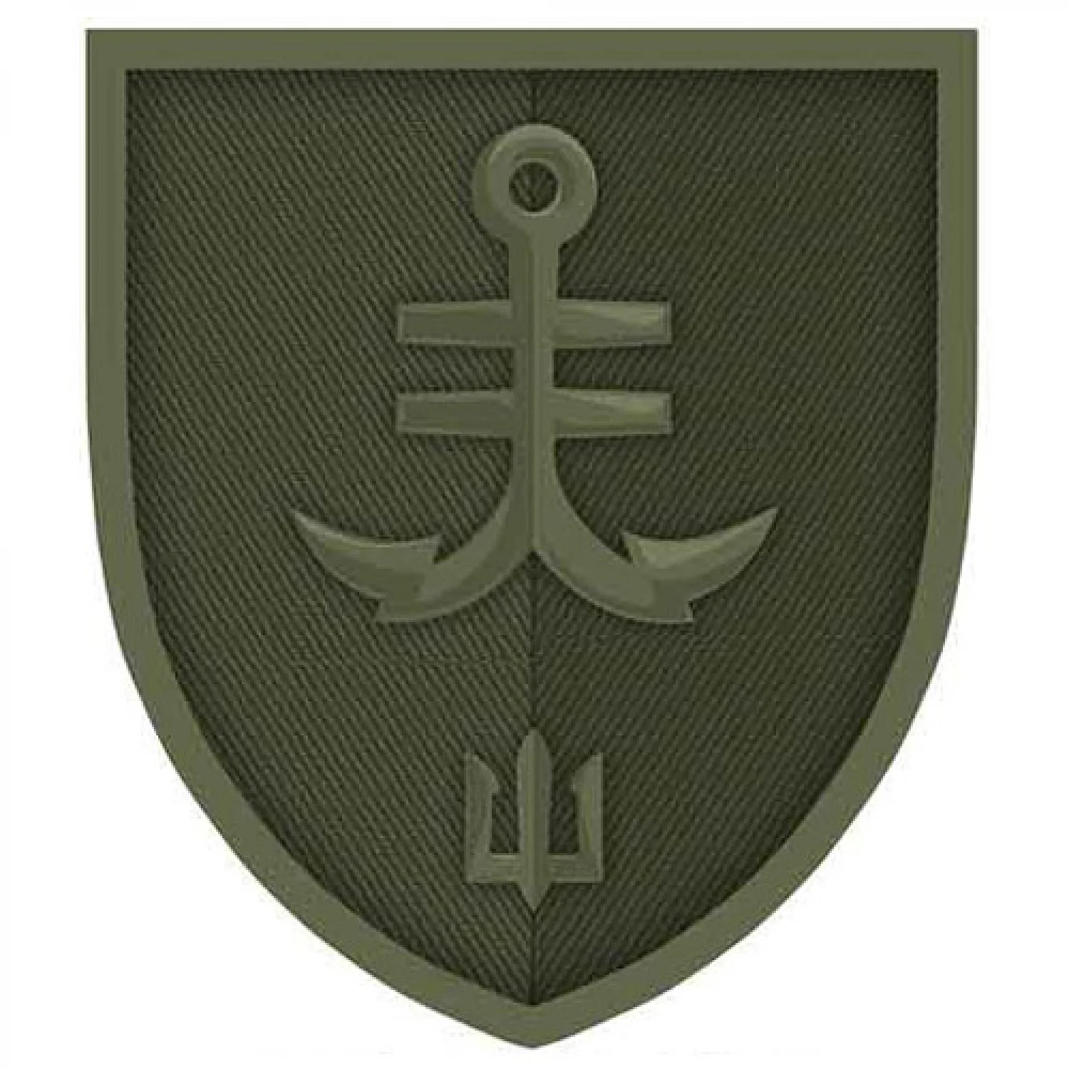 Шеврон 35-та окрема бригада морської піхоти імені контрадмірала Михайла Остроградського польовий