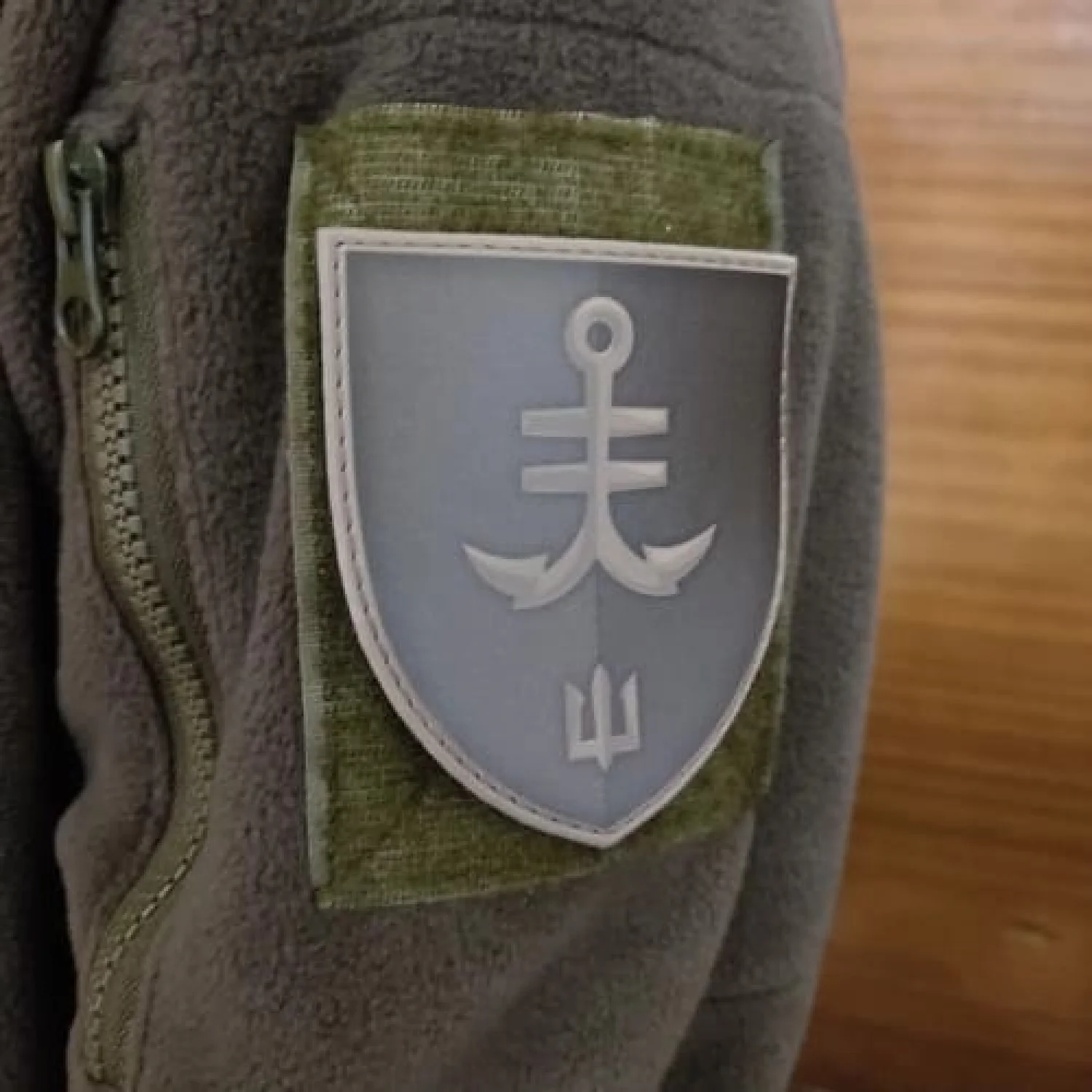 Шеврон 35-та окрема бригада морської піхоти імені контрадмірала Михайла Остроградського польовий