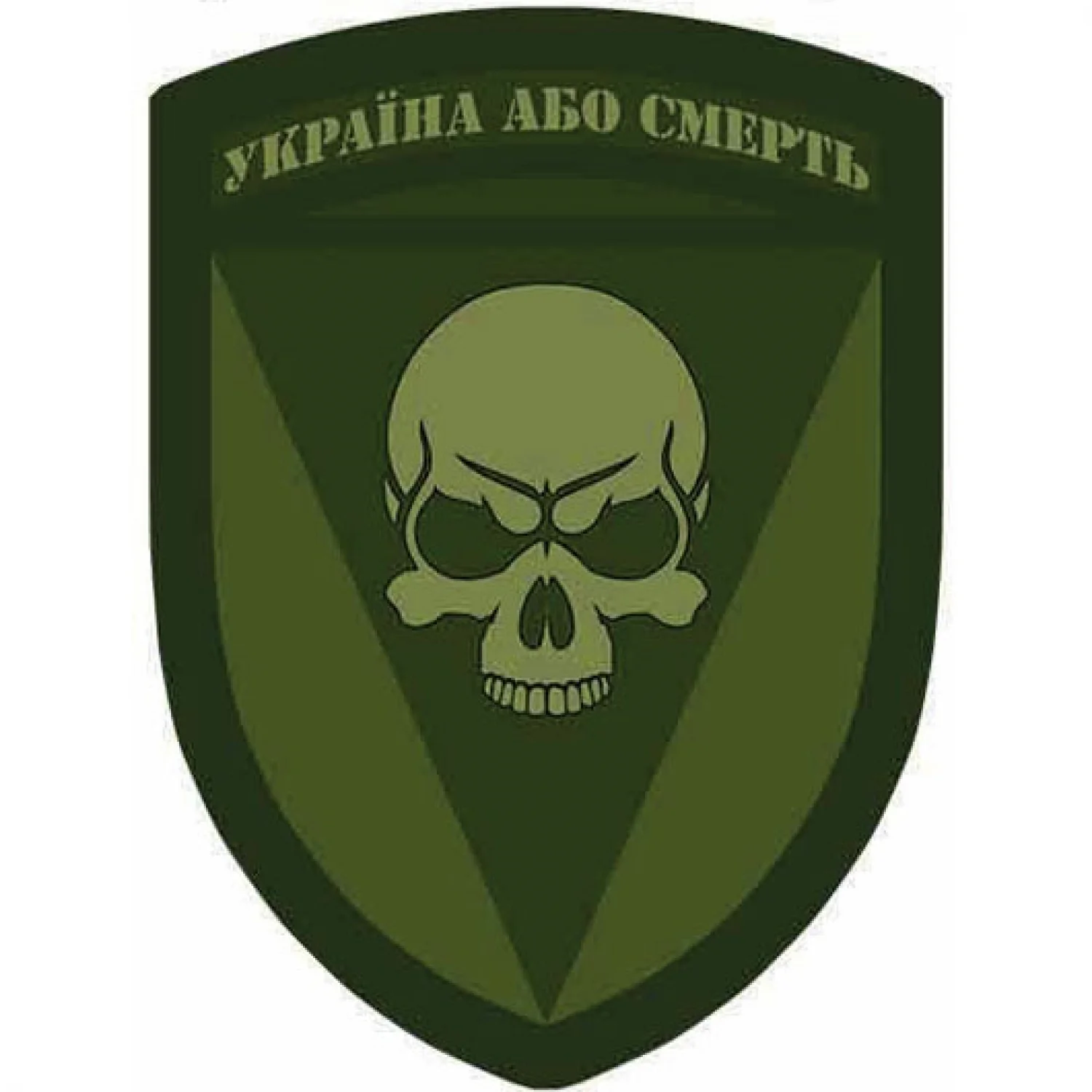 Шеврон 72 ОМБр Черных запорожцев Украина или смерть полевая объемная