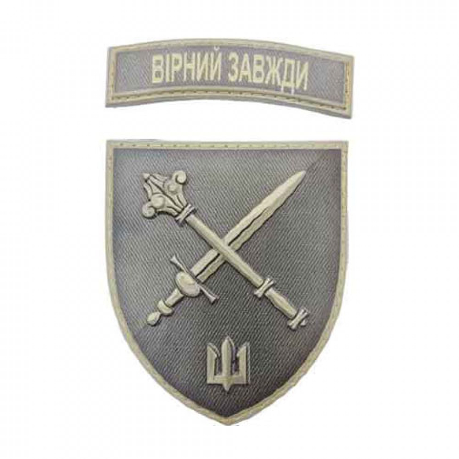 Шеврон Командование морпехов Верный всегда объемен полевой