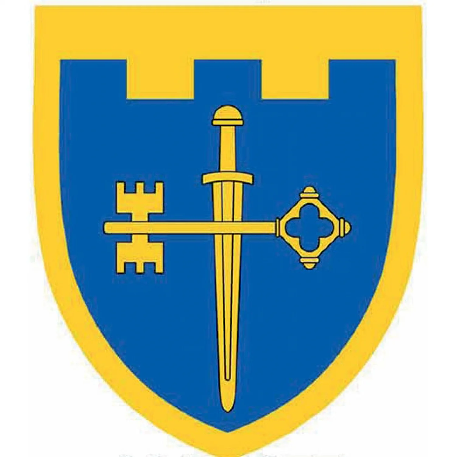 Шеврон ТрО 105 бригады ВСУ Тернополь