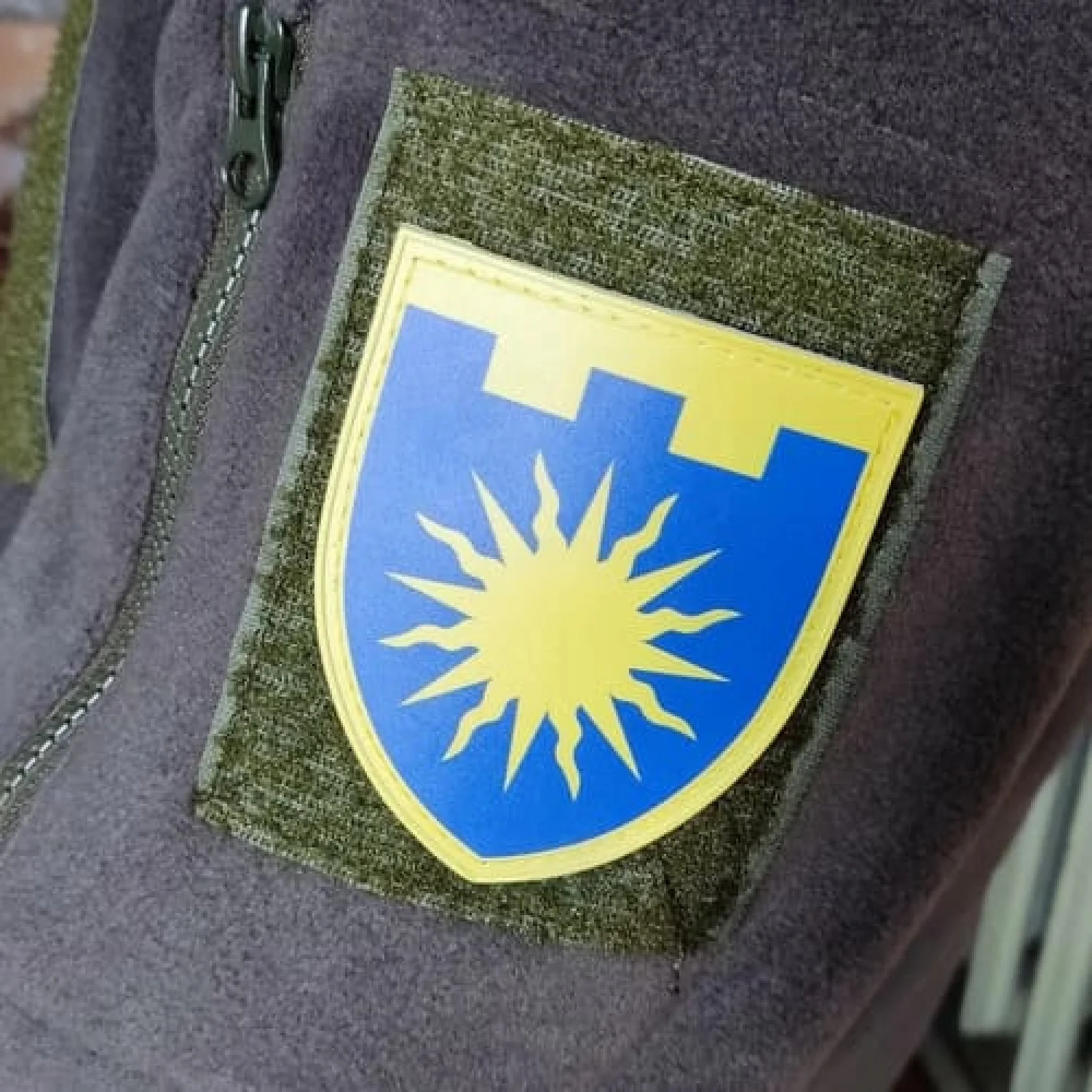 Шеврон ТрО 106 бригади ЗСУ Хмельницький