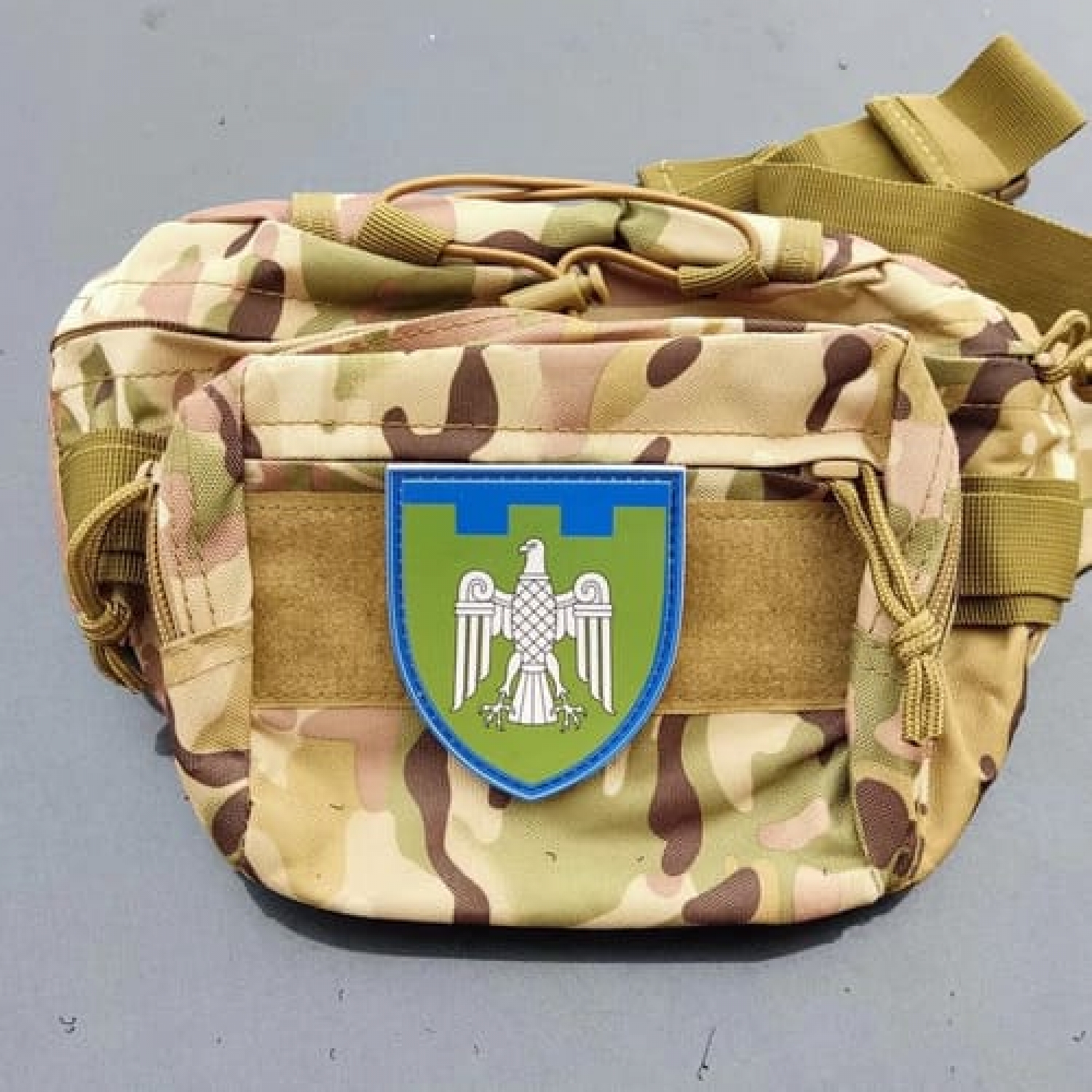 Шеврон ТрО 107 бригади ЗСУ Чернівці