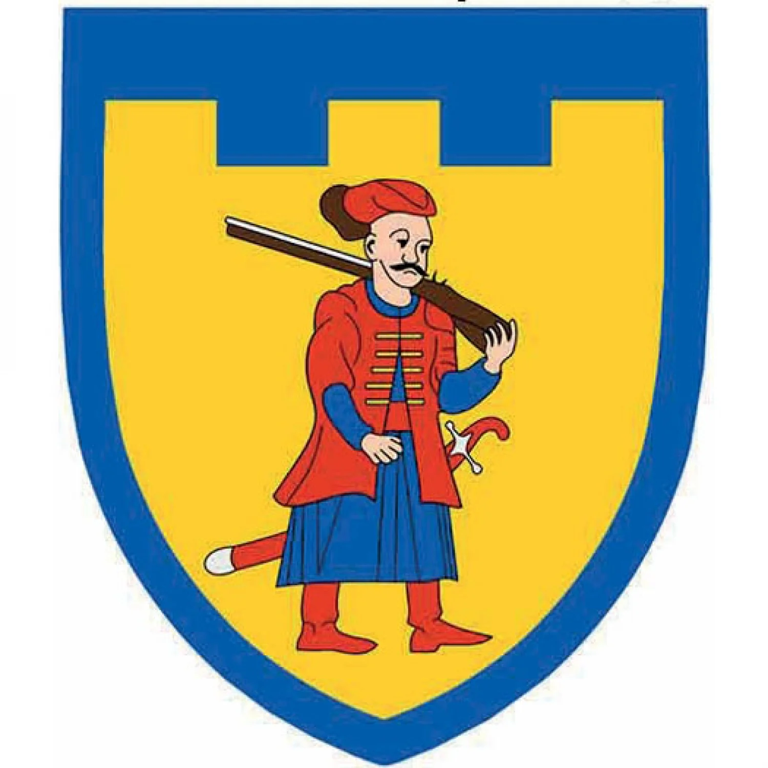 Шеврон ТрО 110 бригади ЗСУ Запоріжжя