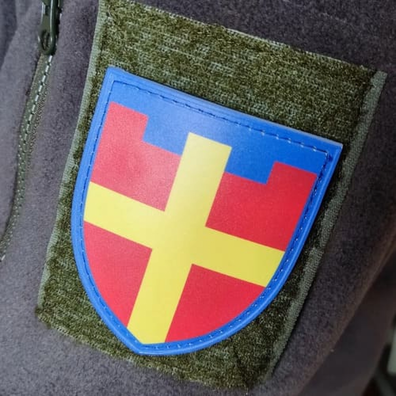 Шеврон ТрО 115 бригади ЗСУ Житомир