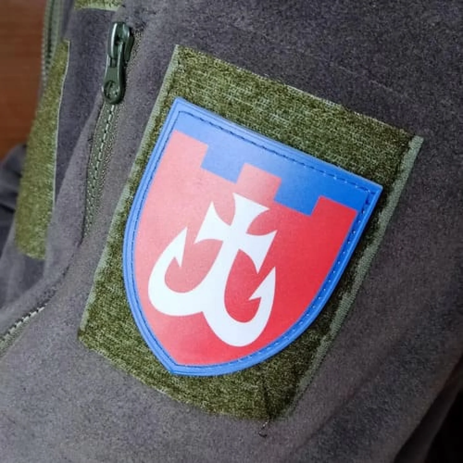 Шеврон ТрО 120 бригади ЗСУ Вінниця