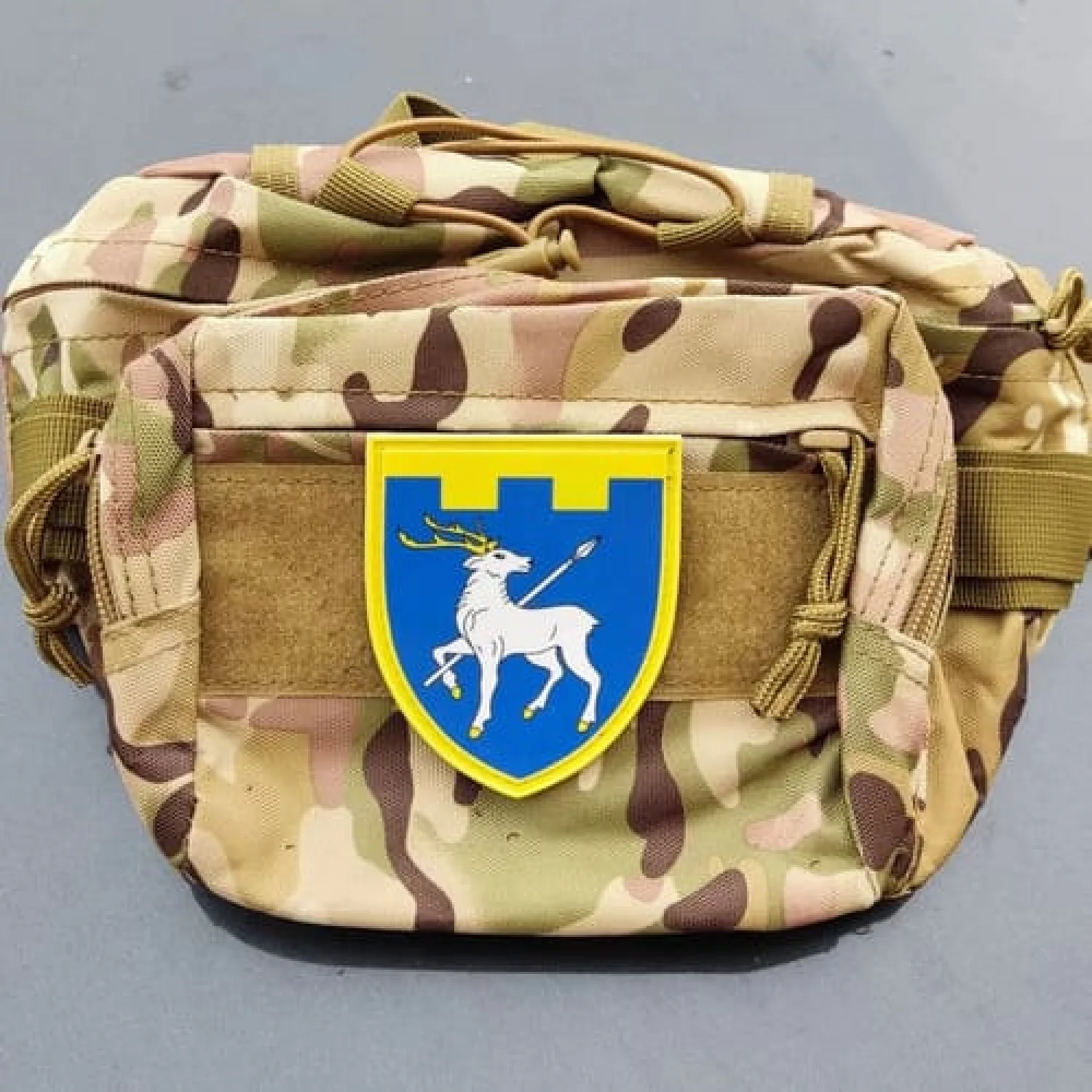 Шеврон ТрО 123 бригады ВСУ Николаев