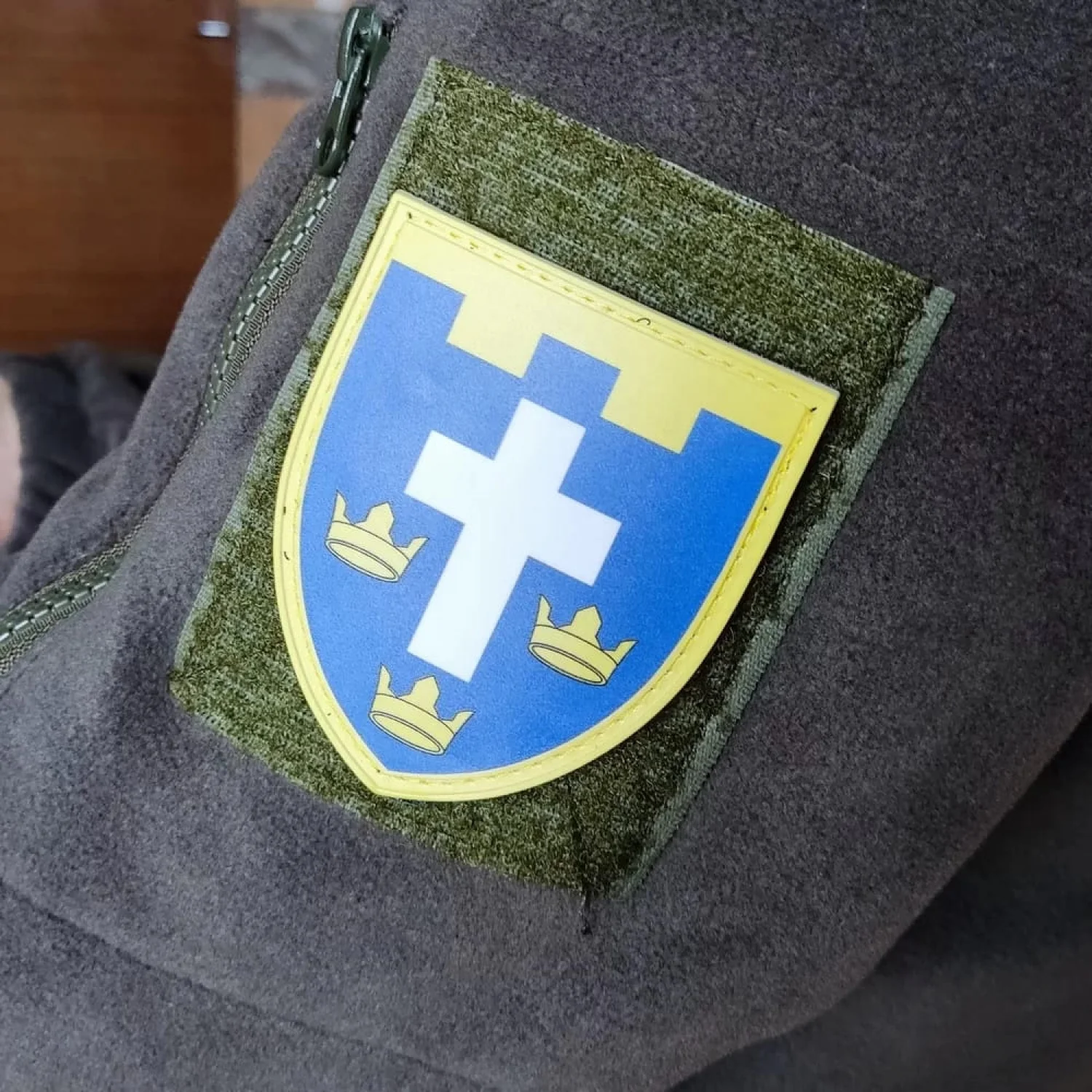 Шеврон ТрО 124 бригади ЗСУ Херсон