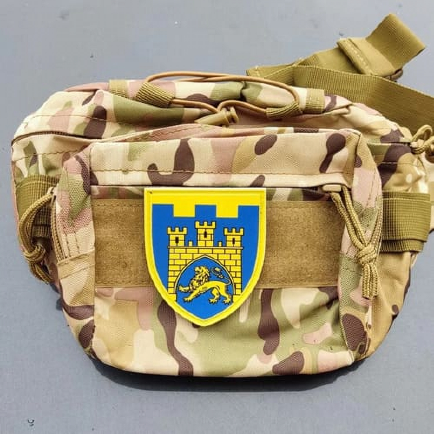 Шеврон ТрО 125 бригади ЗСУ Львів