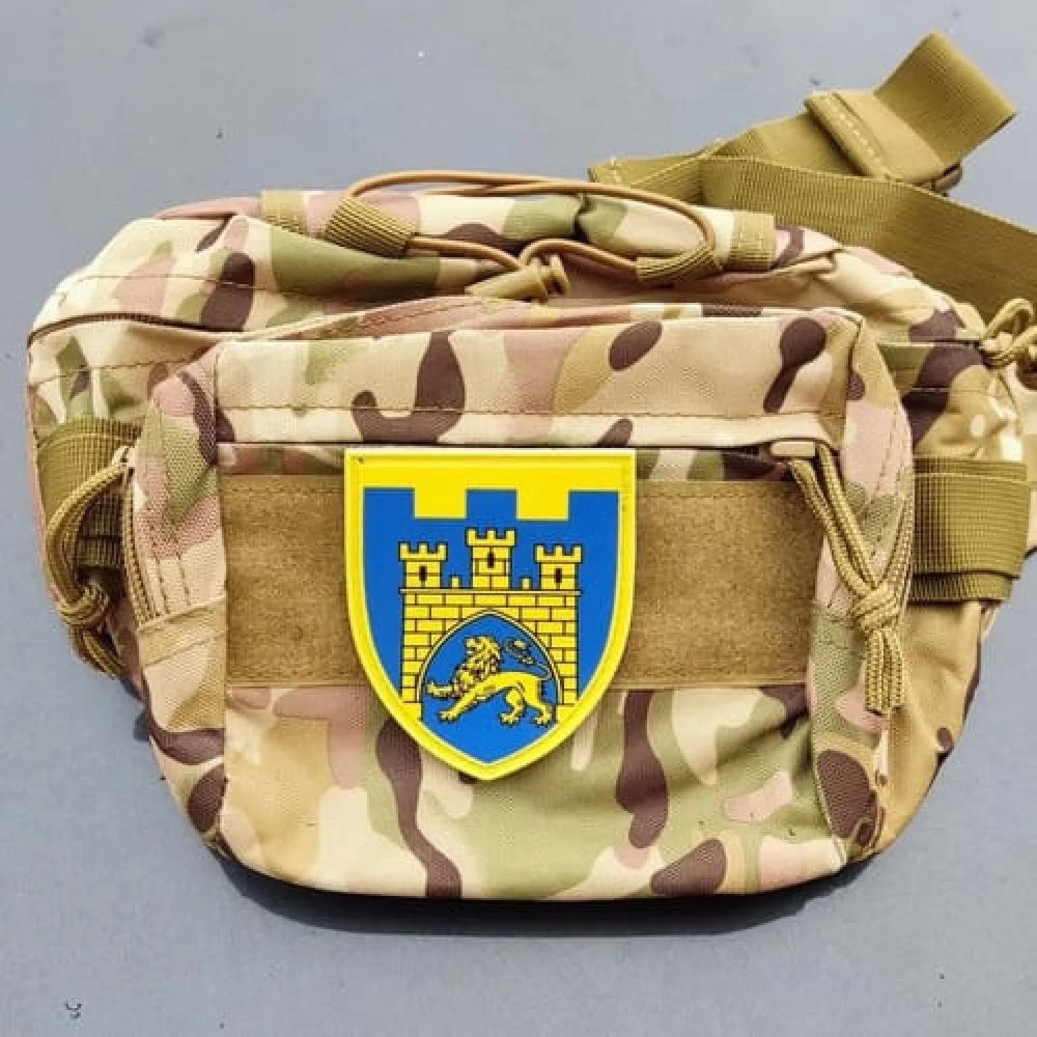 Шеврон ТрО 125 бригады ВСУ Львов