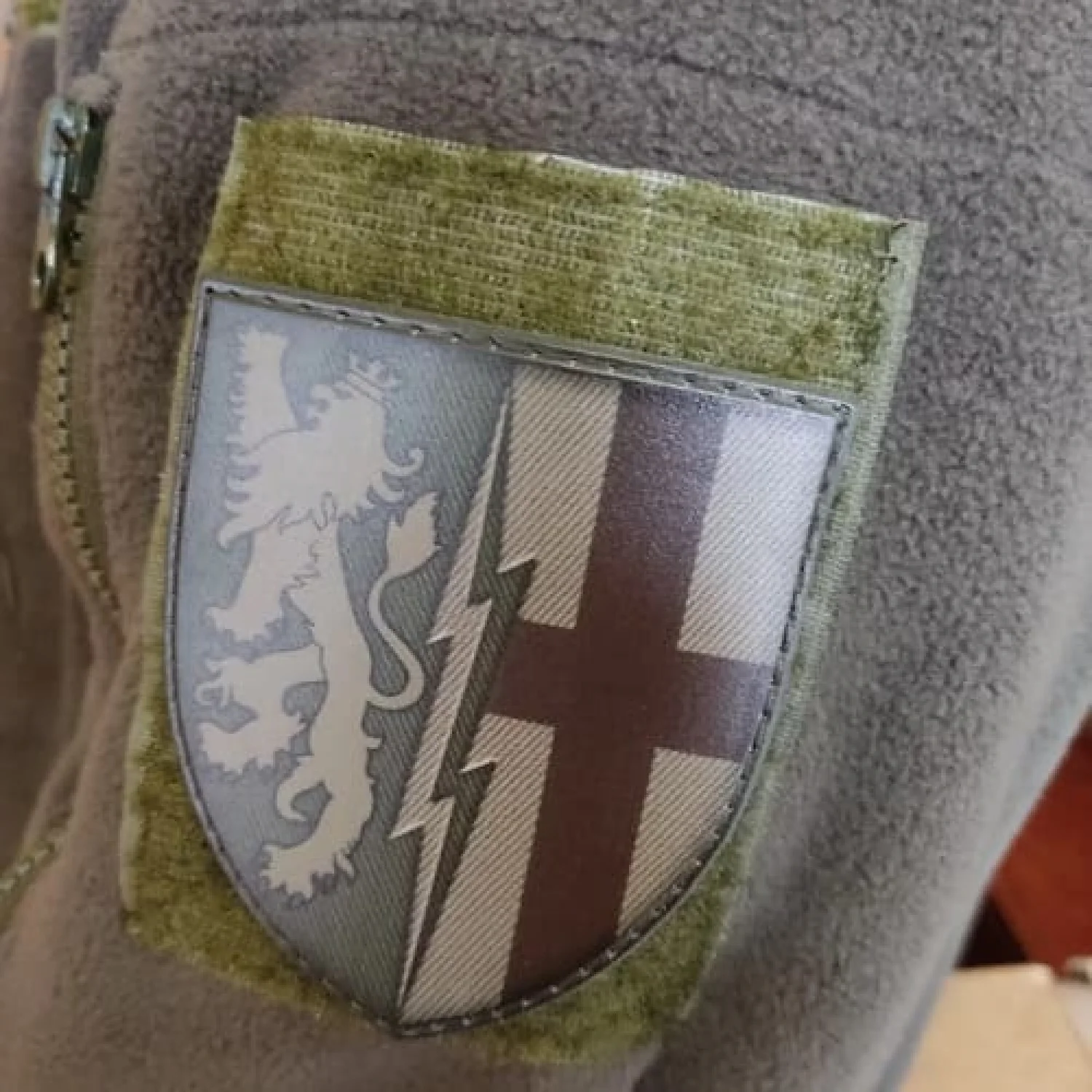 Шеврон ЗСУ 1 РТБр олива