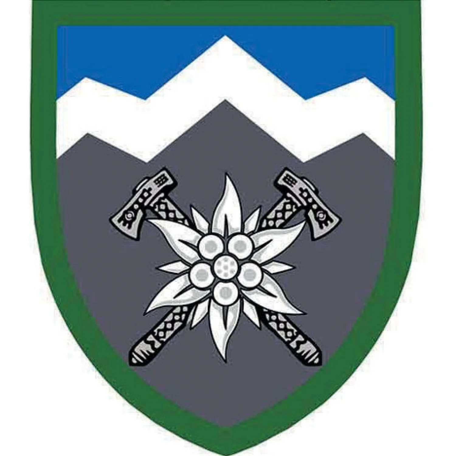 Шеврон ВСУ 10 отдельная горно-штурмовая бригада ОК Запад