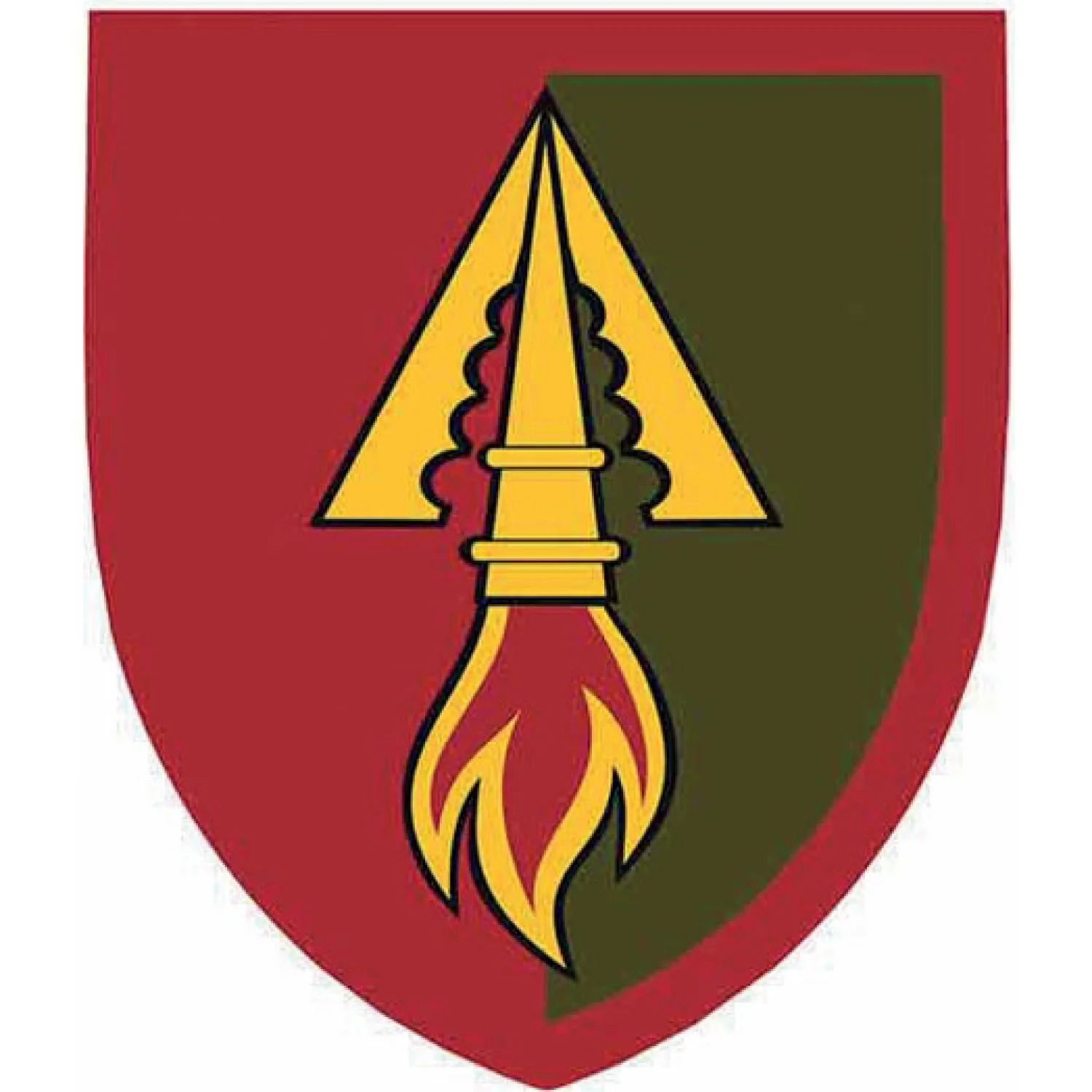 Шеврон ЗСУ 1039 ракетний зенітний полк ОК Схід