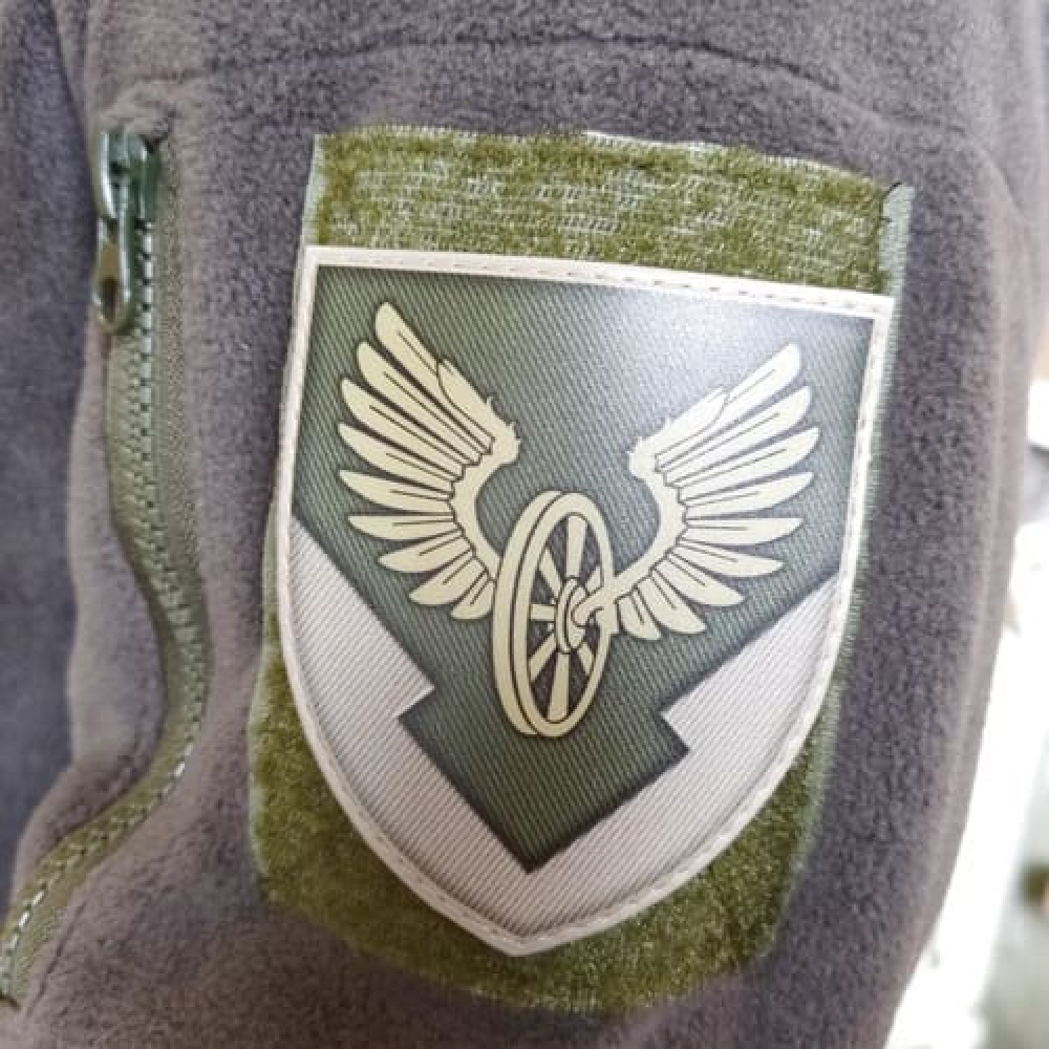 Шеврон ЗСУ 104 окрема автомобільна бригада олива