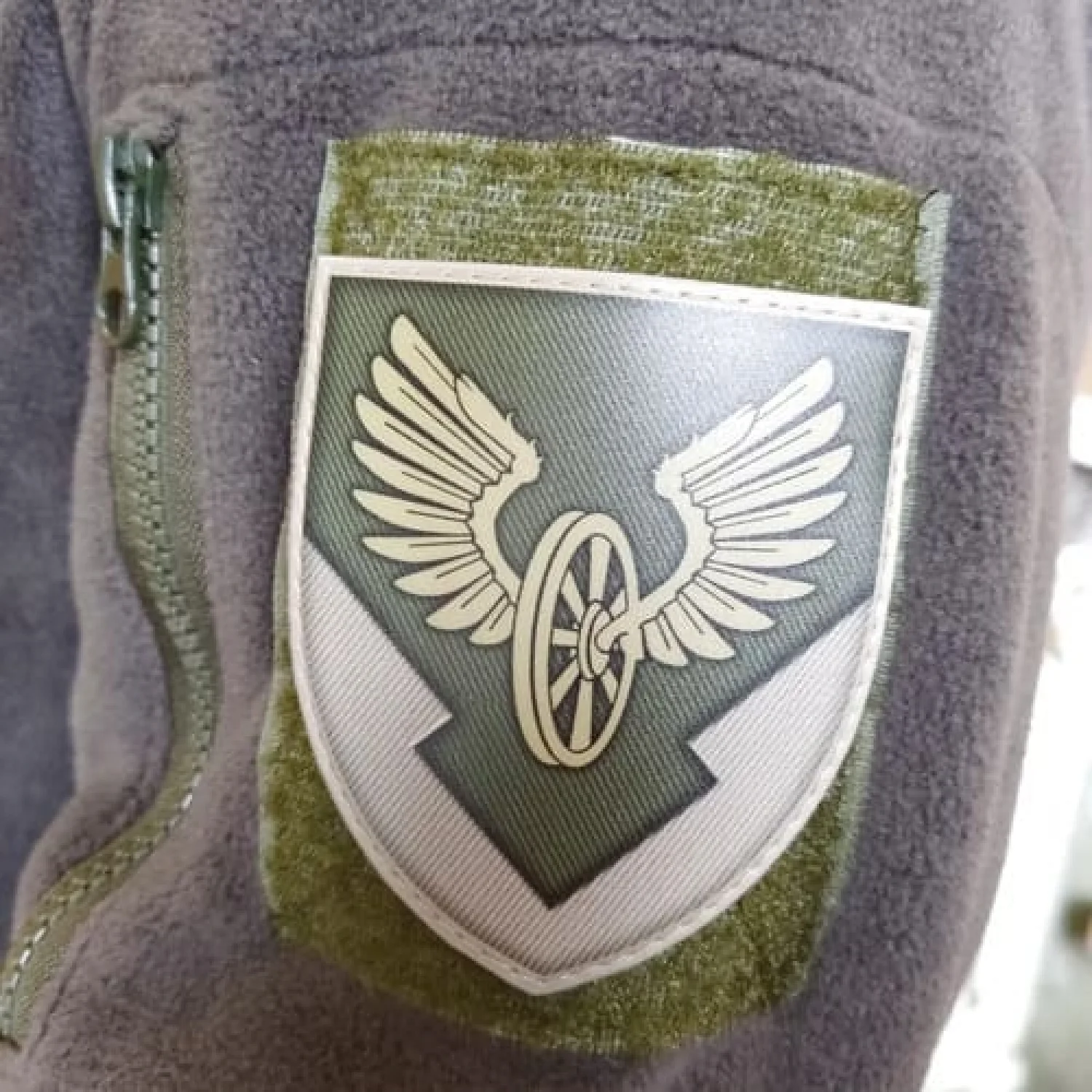 Шеврон ВСУ 104 отдельная автомобильная бригада олива