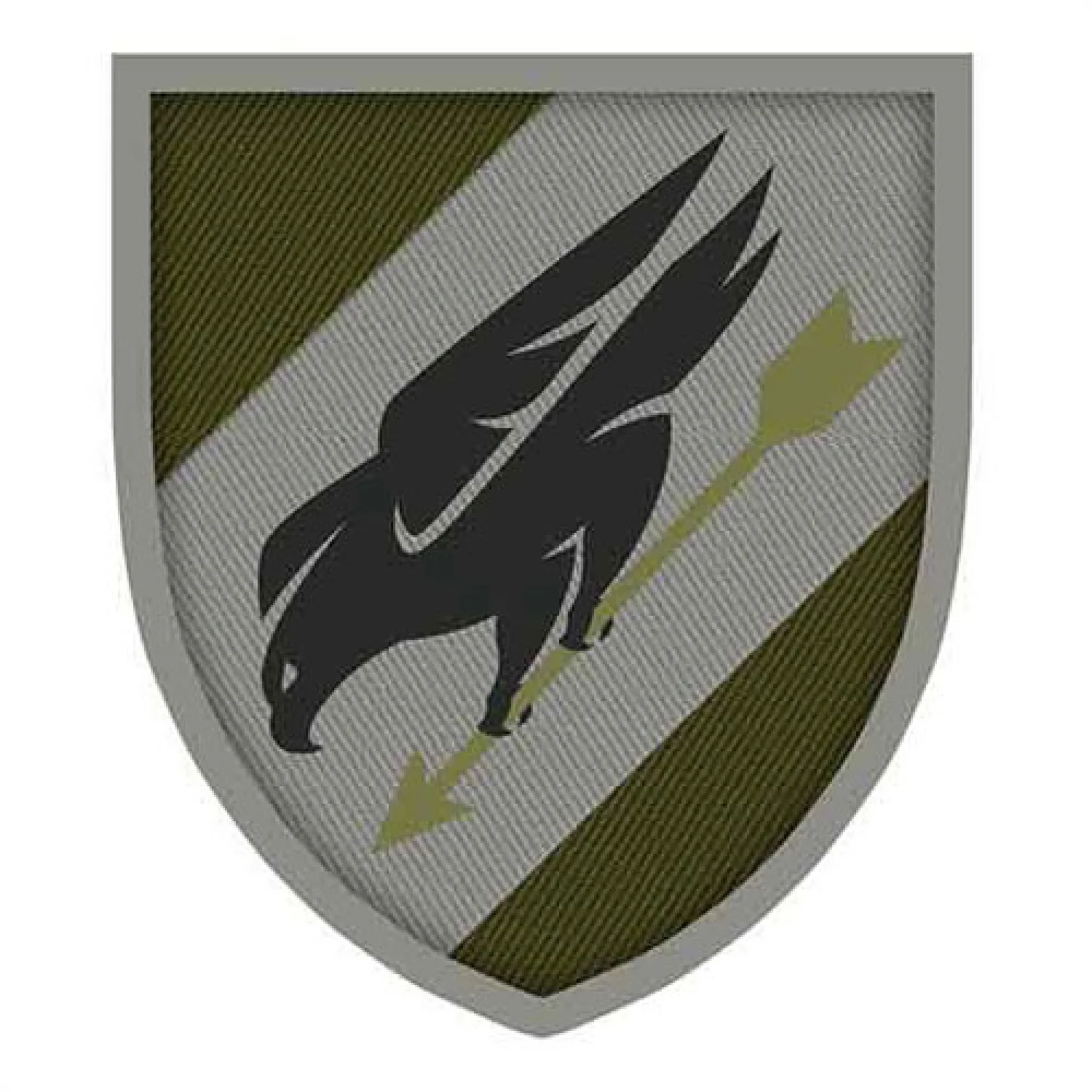 Шеврон ЗСУ 114 бригада олива об'ємний