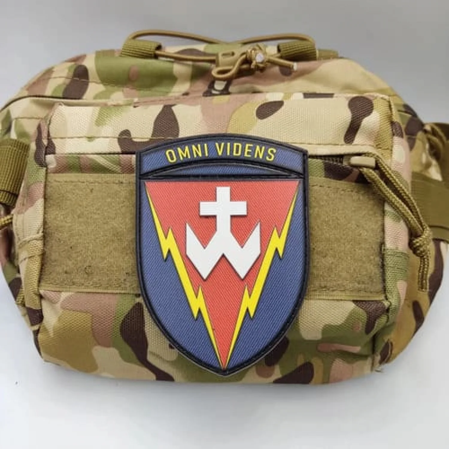 Шеврон ВСУ 14 радиотехническая бригада Omni Videns