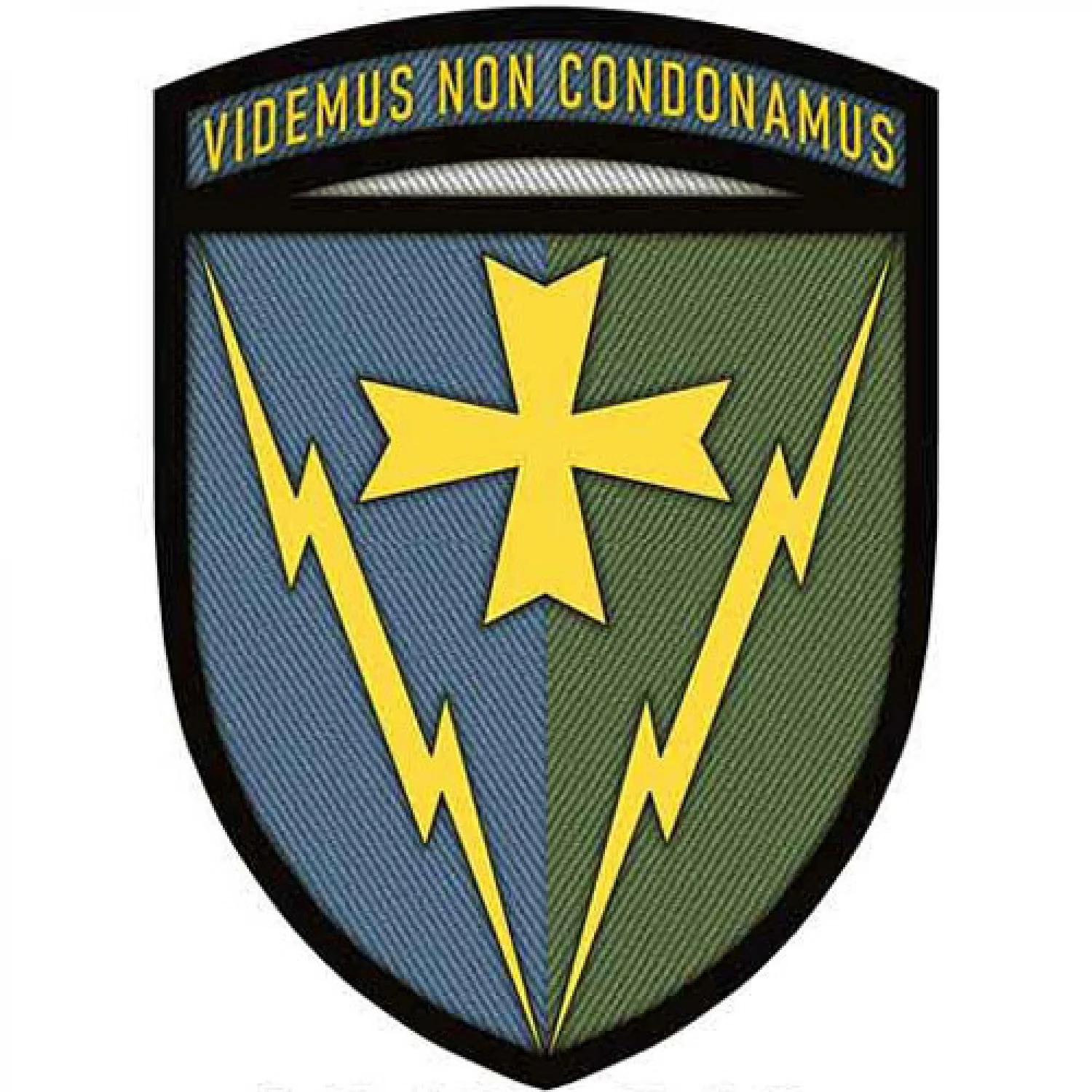 Шеврон ЗСУ 164-та радіотехнічна бригада Videmus Non Condonamus