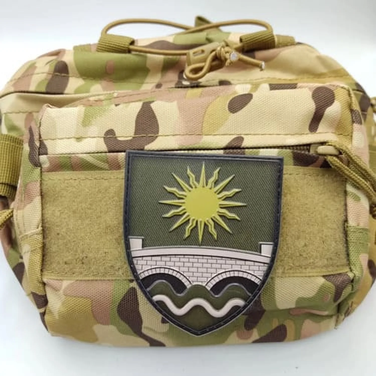 Шеврон ЗСУ 210 понтонно-мостовий полк олива