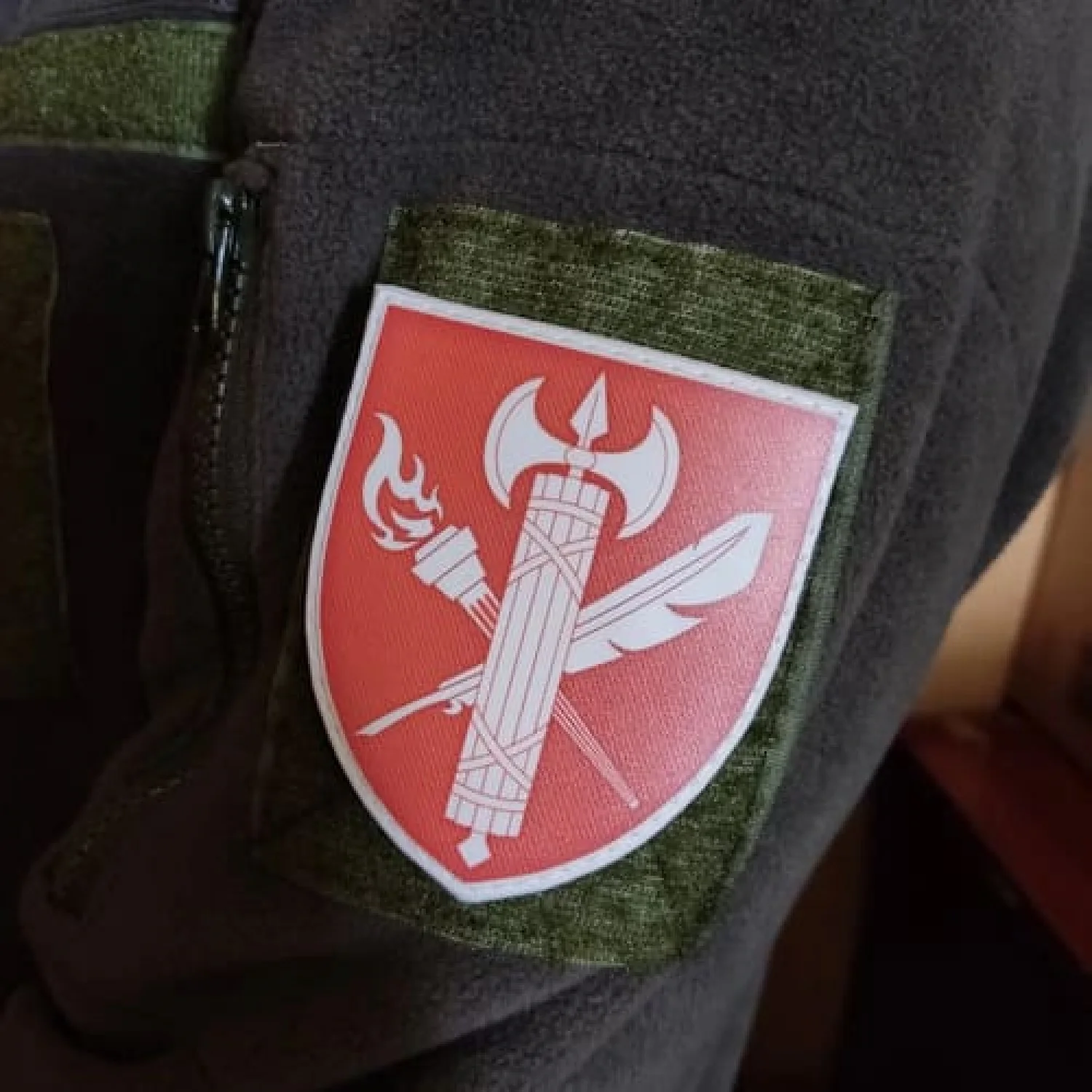 Шеврон ВСУ 25 учебный центр военной службы правопорядка