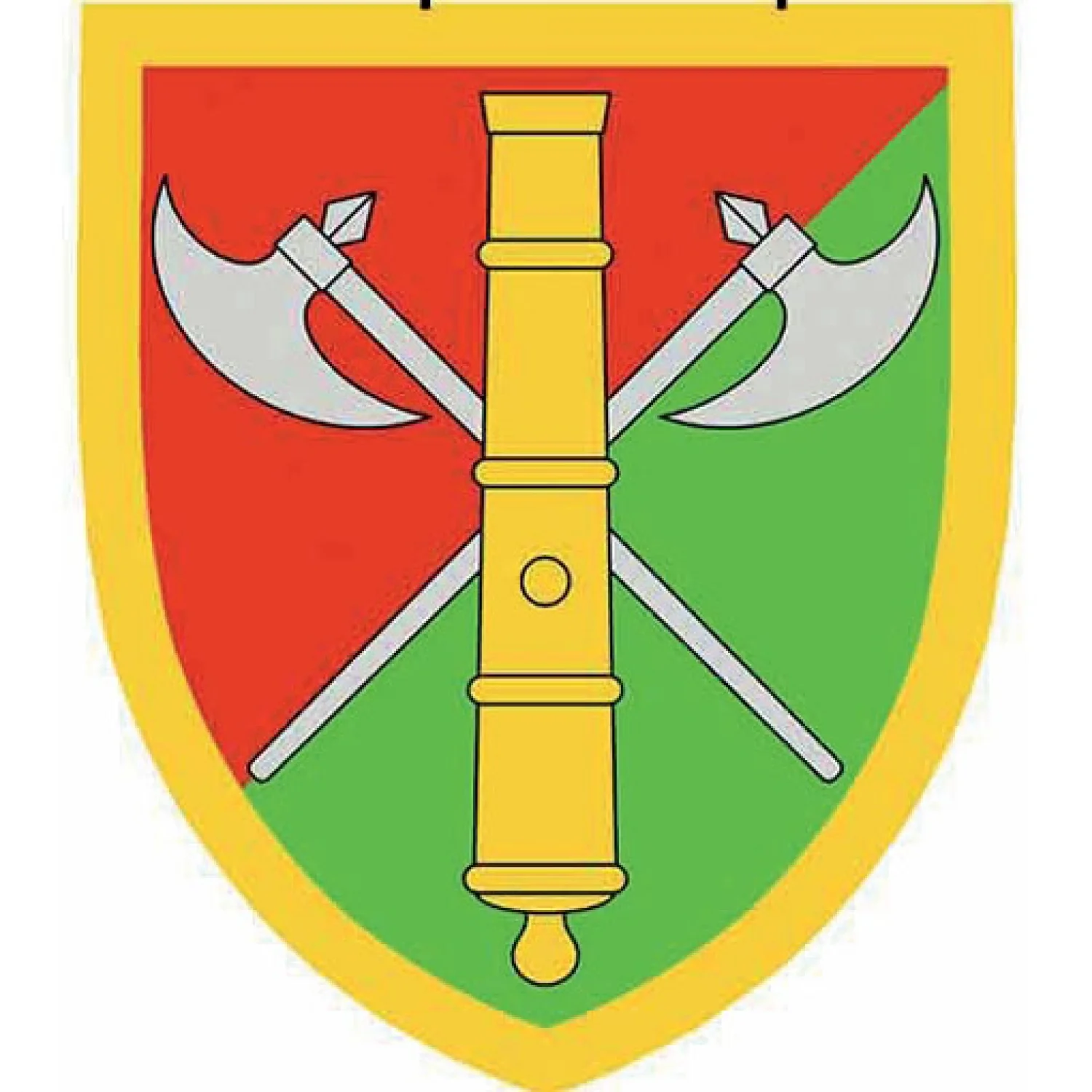 Шеврон ЗСУ 26 окрема артилерійська бригада ОК Північ