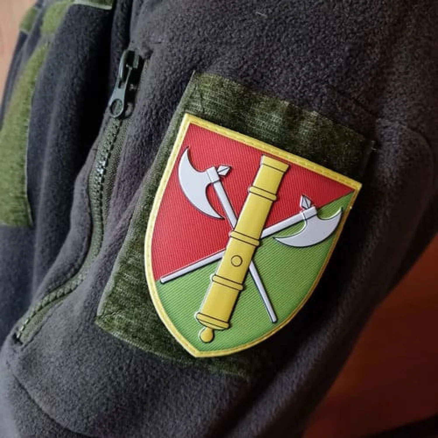 Шеврон ЗСУ 26 окрема артилерійська бригада ОК Північ